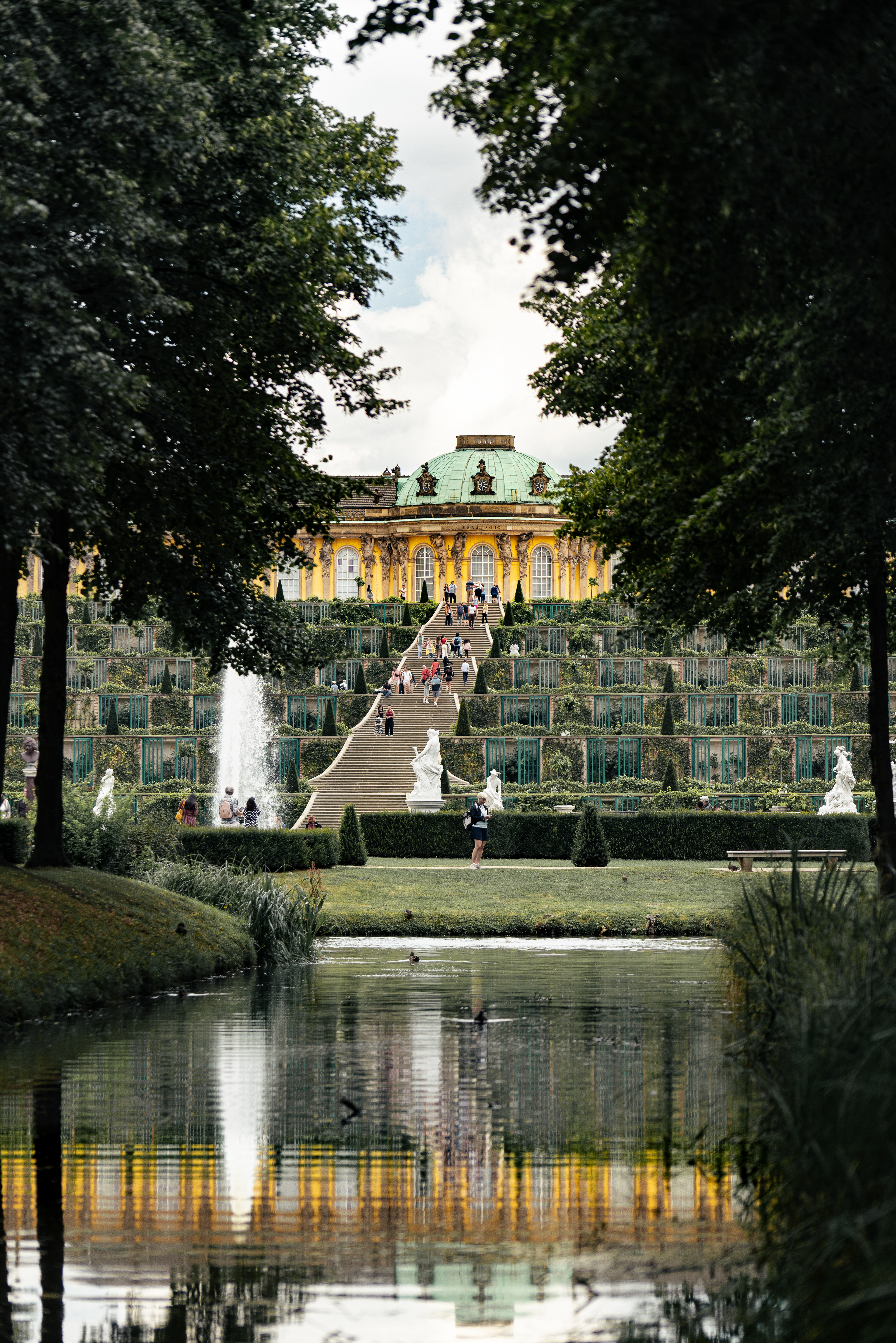 Schloss Sanssouci water