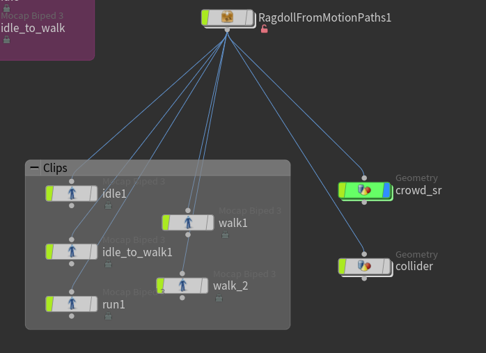 Using houdini doc example setup