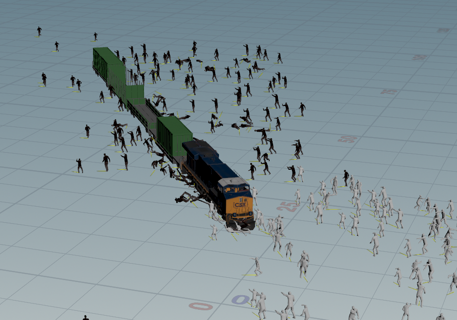 Extra ragdoll  & zombies