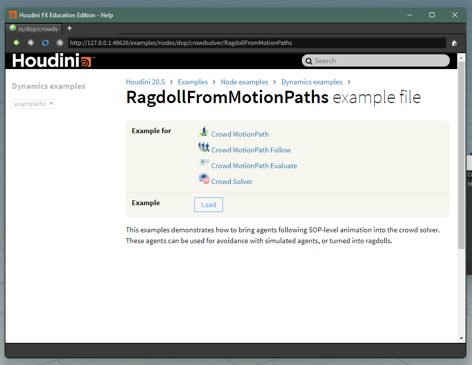 Get example file