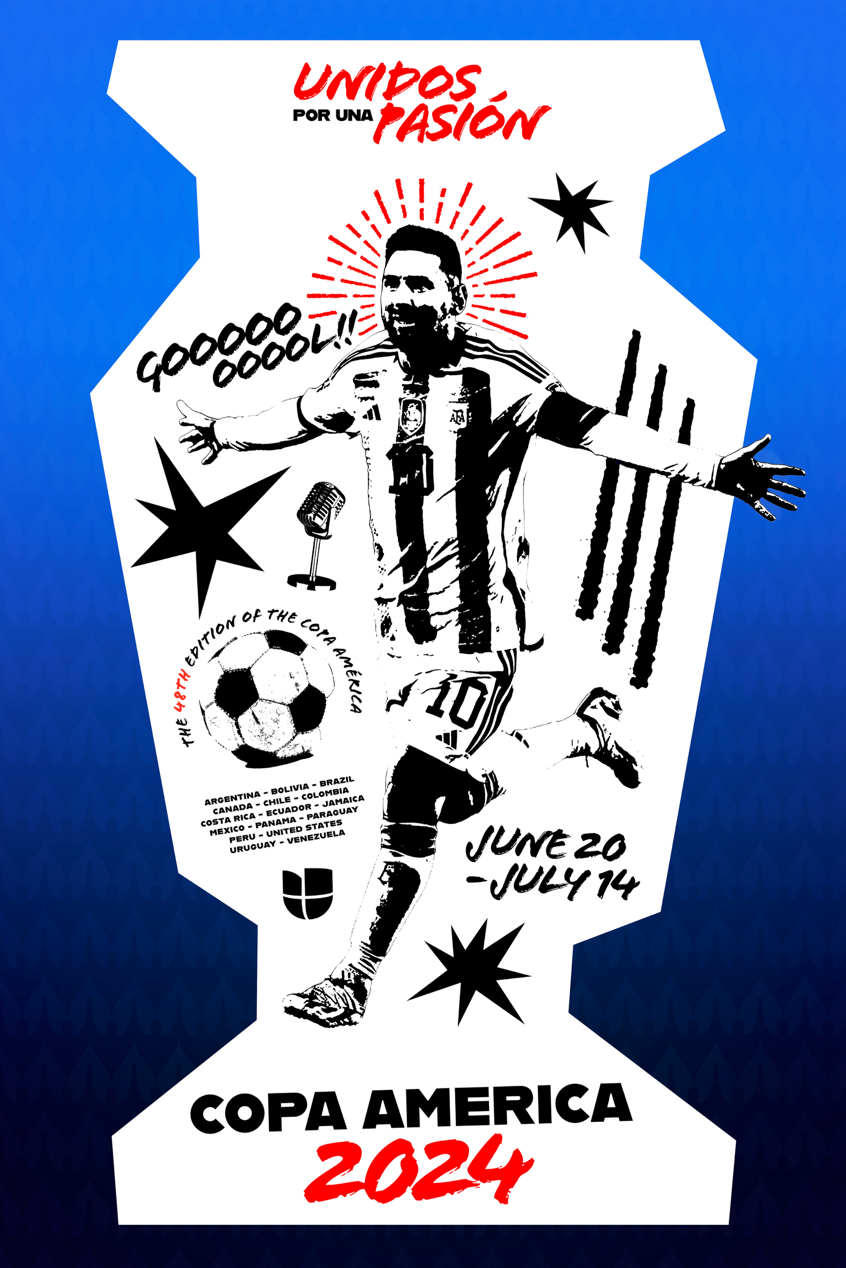 Copa America - Poster Design