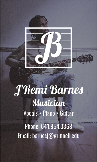 Business Card (Front), 2020