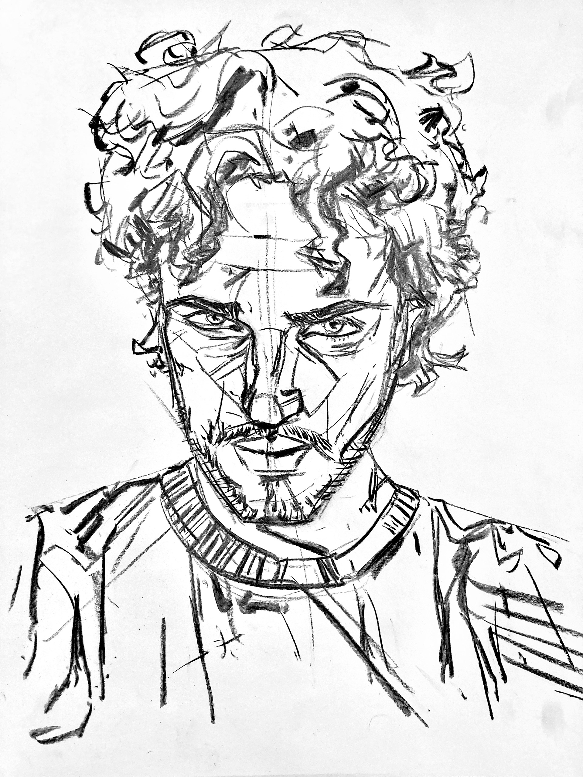 Line Self-Portrait
