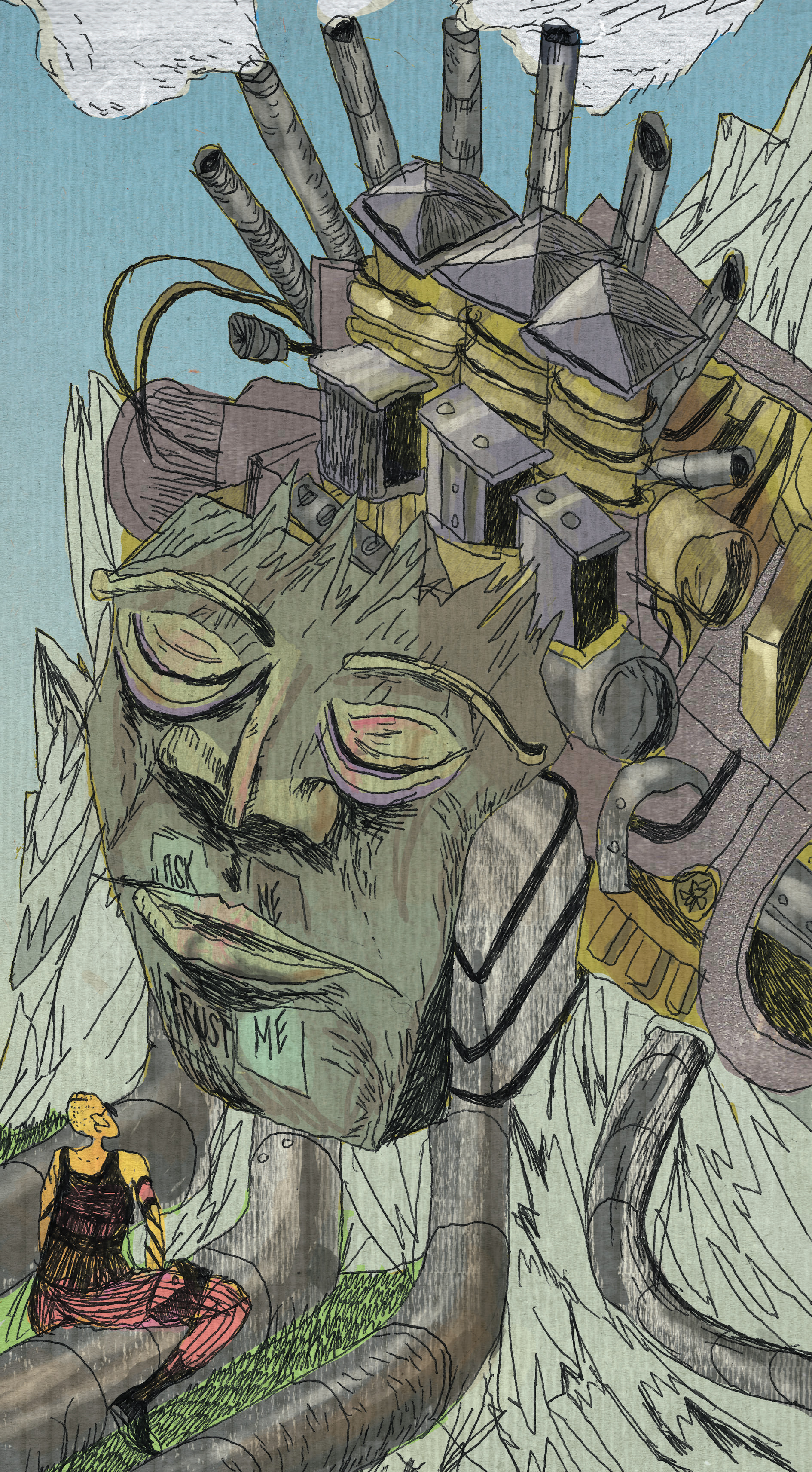 SEARCH ENGINE, from "Mappe per l'Invisibile©" 2021