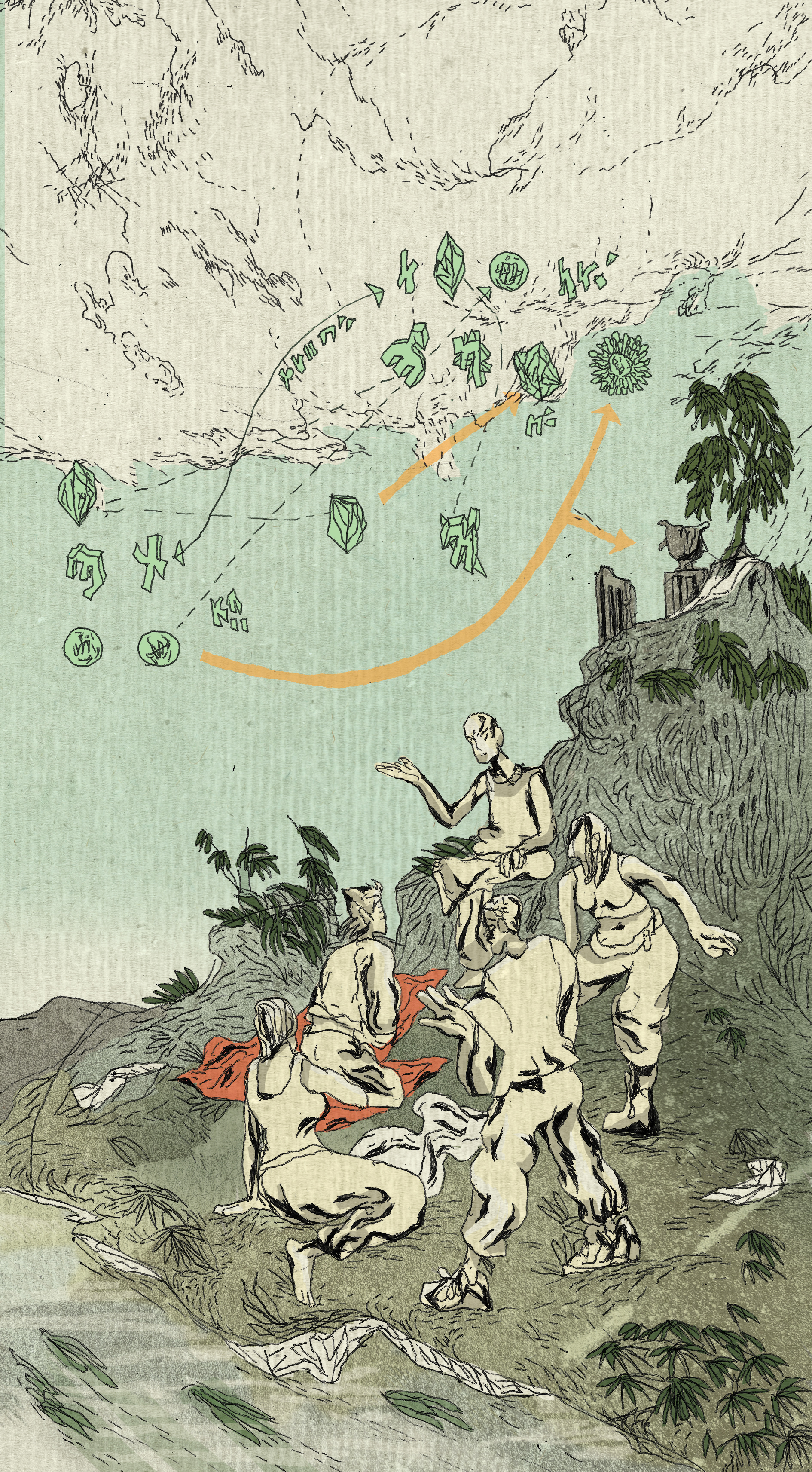 SEMANTIC INTELLIGENCE, from "Mappe per l'Invisibile©" 2024