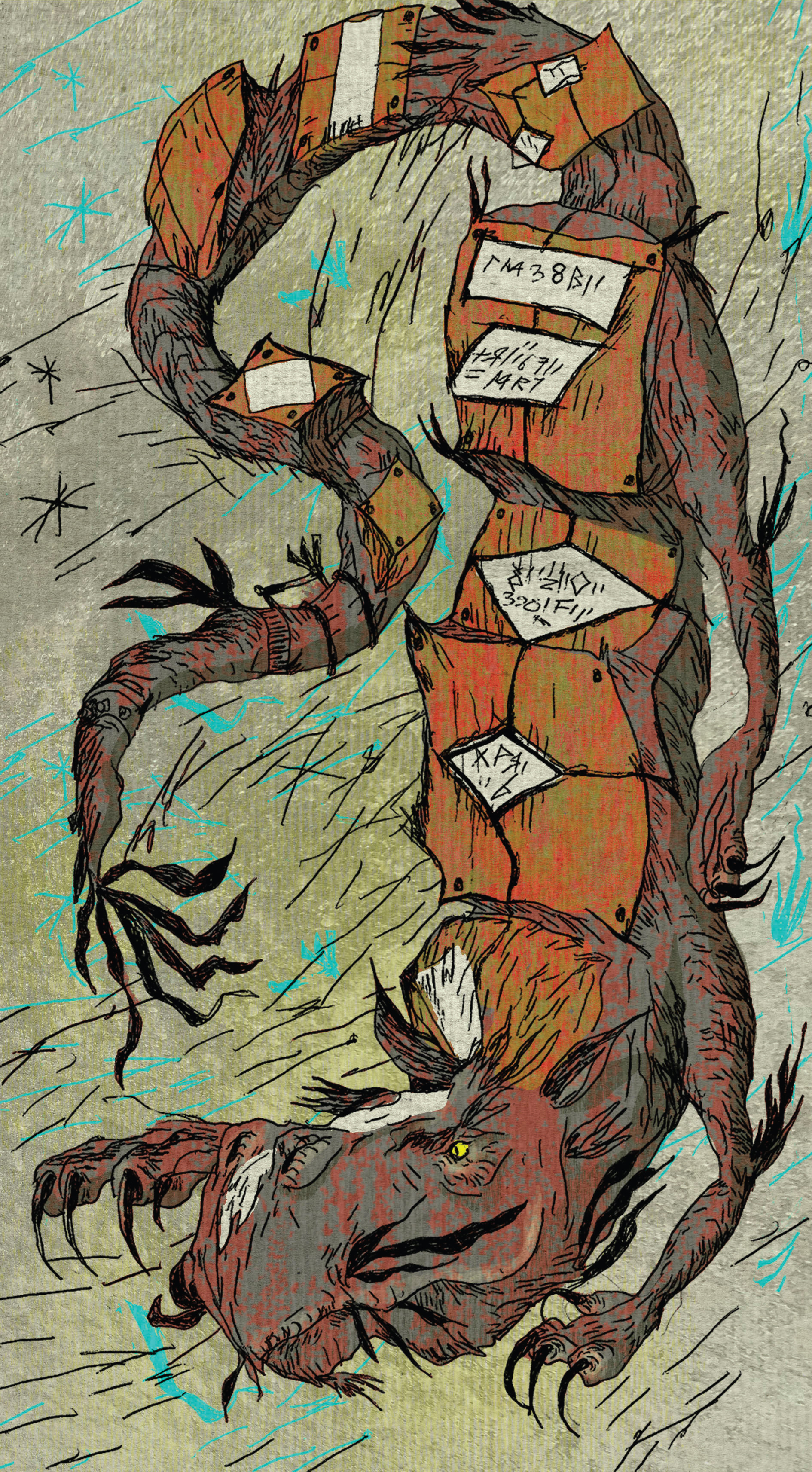 ALGORITHM, from "Mappe per l'Invisibile©" 2021