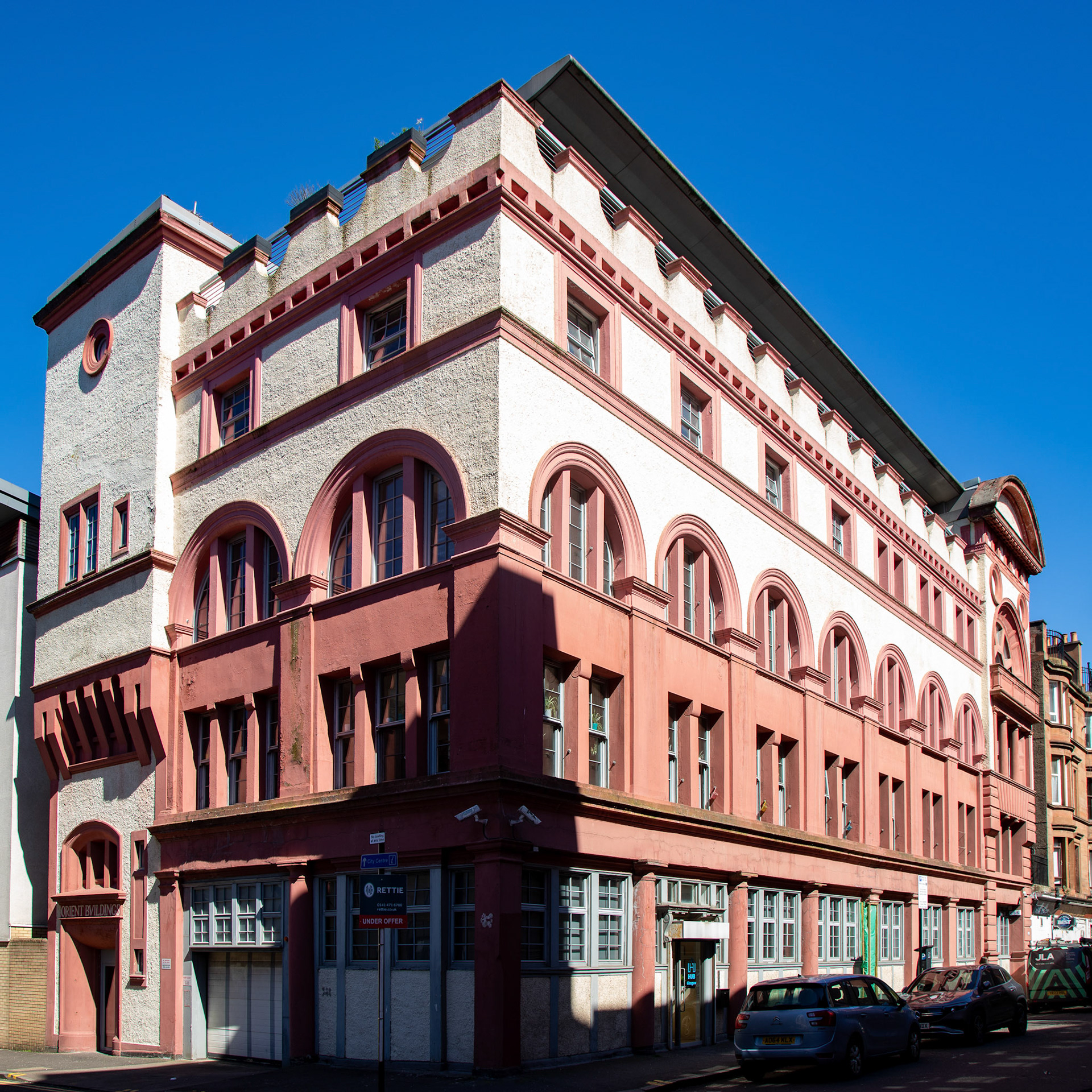16 MCPHATER STREET, AND RETURN ELEVATION TO DUNBLANE STREET (OZALID'S)