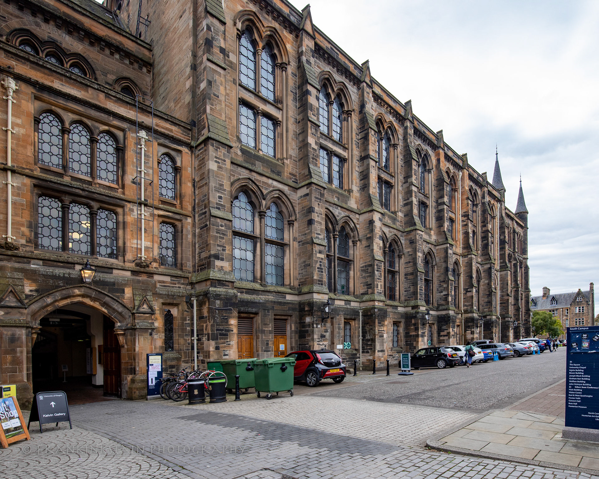 UNIVERSITY OF GLASGOW, GILMOREHILL CAMPUS BUILDINGS