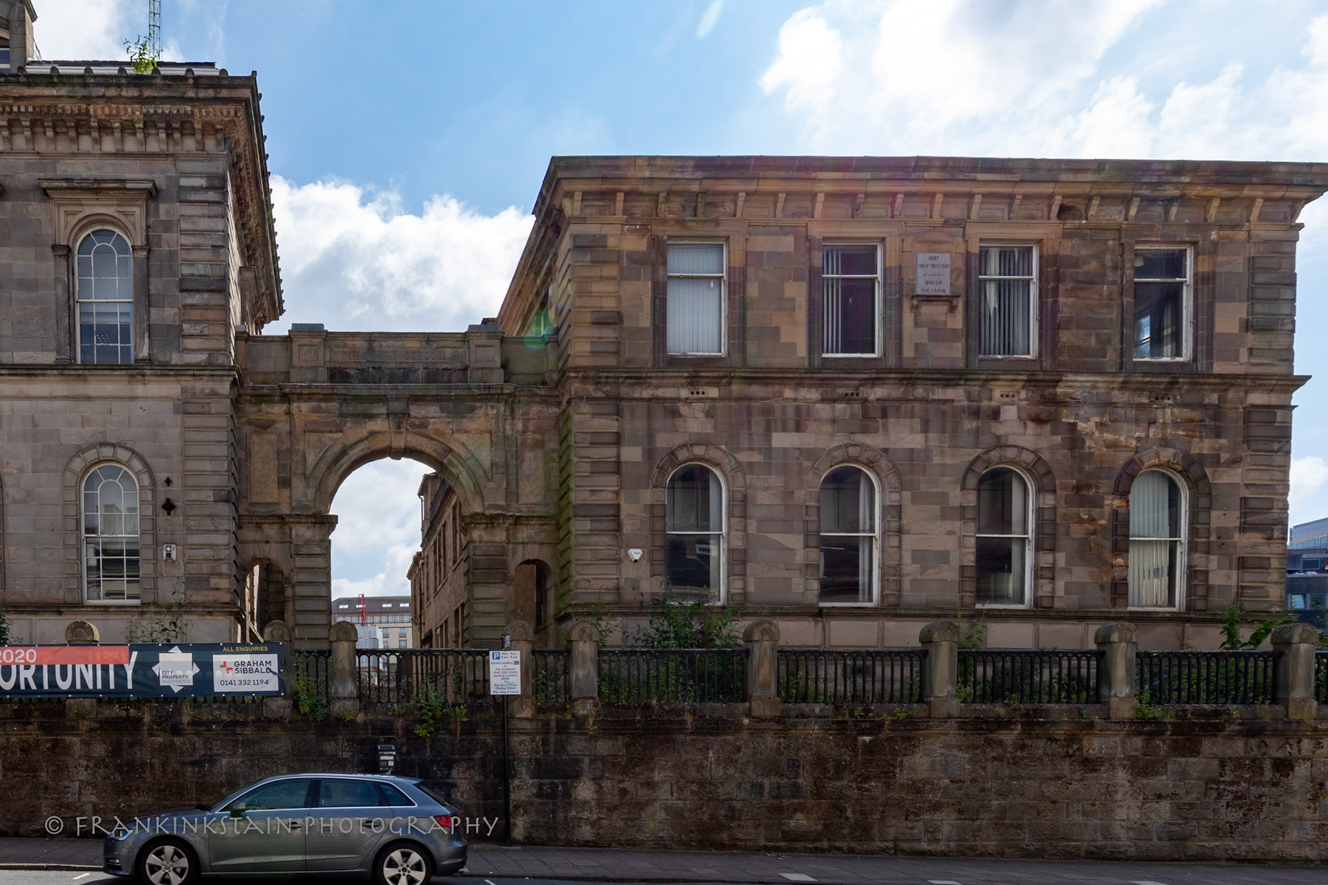 120, ELMBANK STREET WITH 71-83 (ODD NOS) HOLLAND STREET AND LODGES, 59, 61 HOLLAND STREET, GATES AND RETAINING WALLS