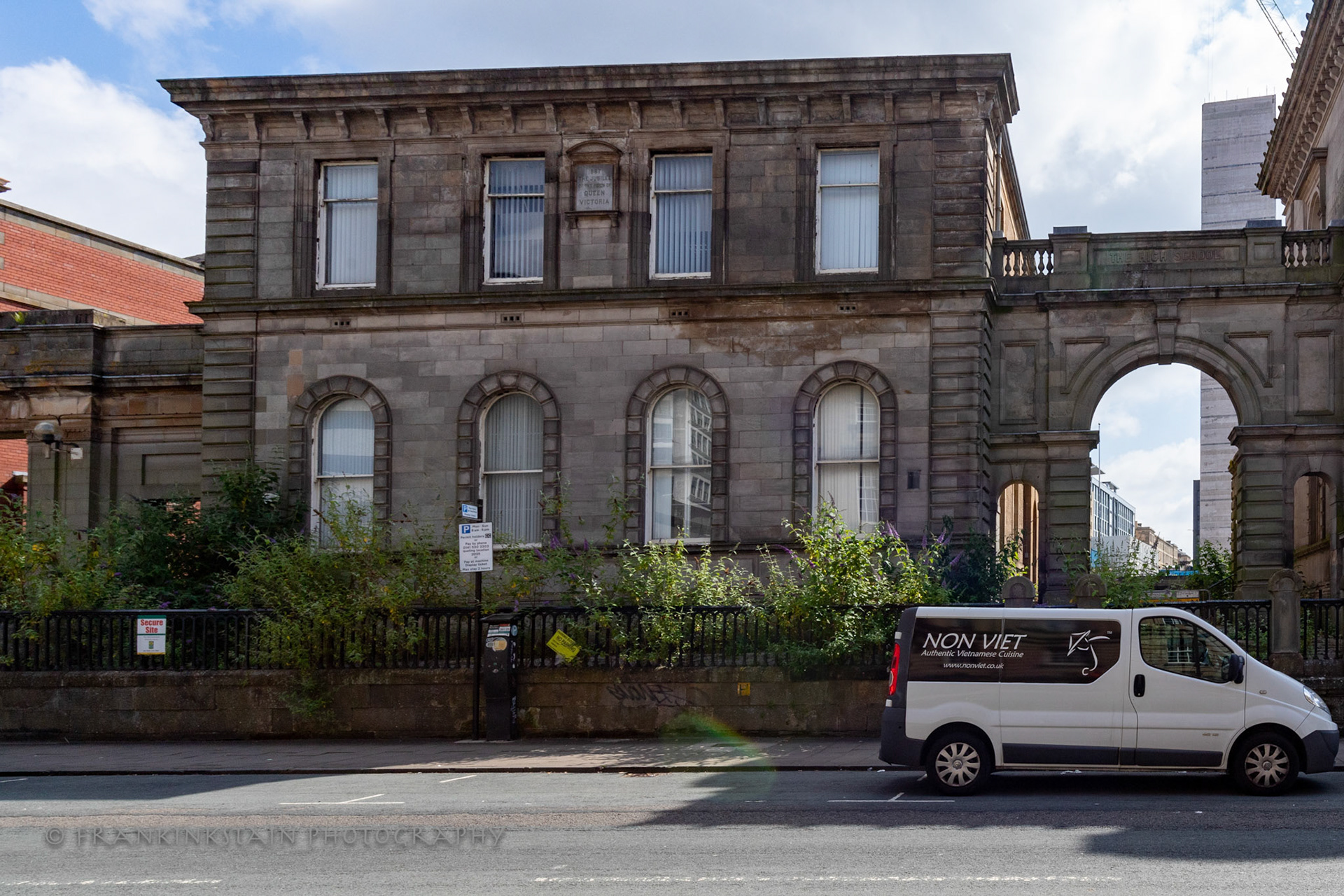120, ELMBANK STREET WITH 71-83 (ODD NOS) HOLLAND STREET AND LODGES, 59, 61 HOLLAND STREET, GATES AND RETAINING WALLS