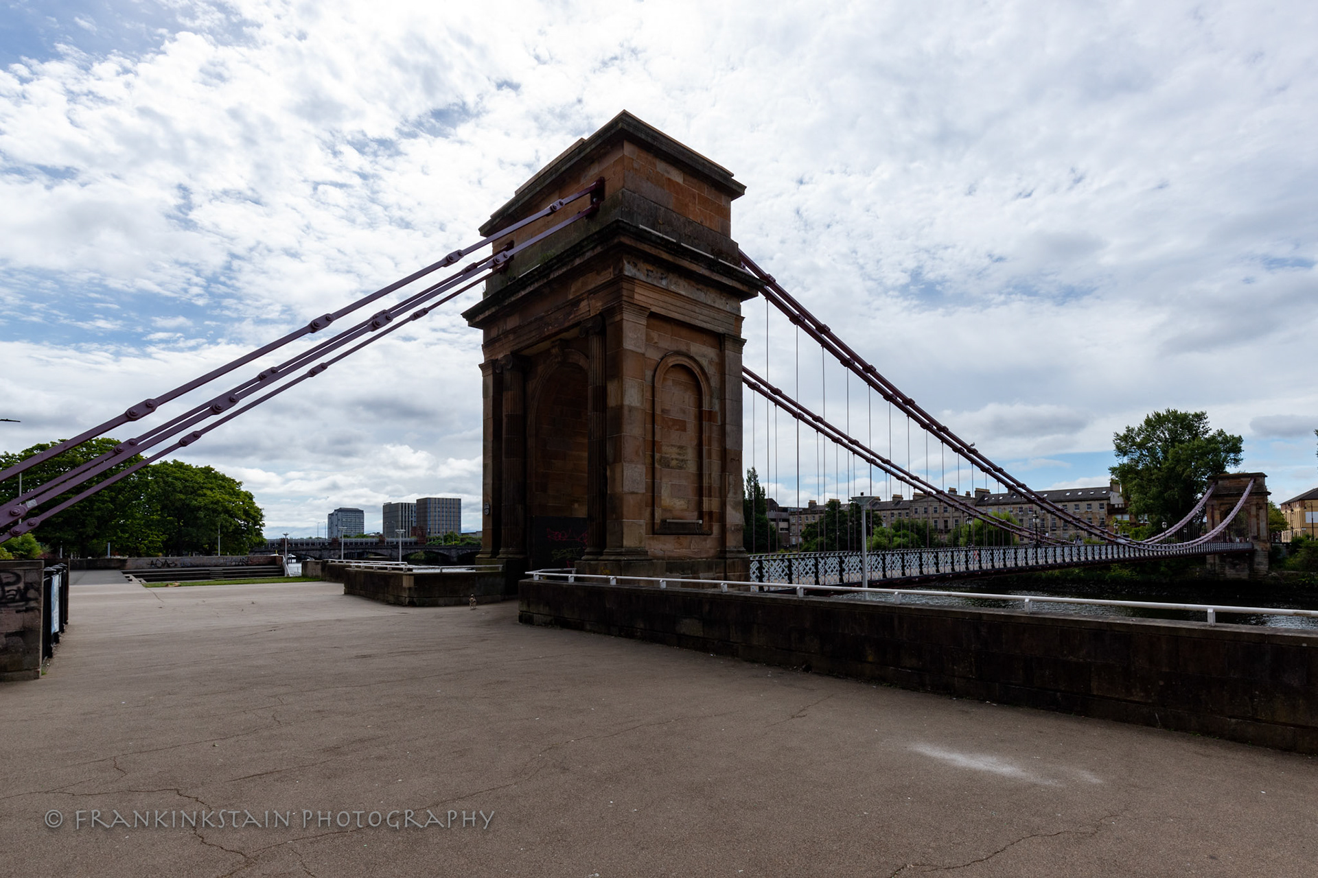 SOUTH PORTLAND STREET, SUSPENSION BRIDGE