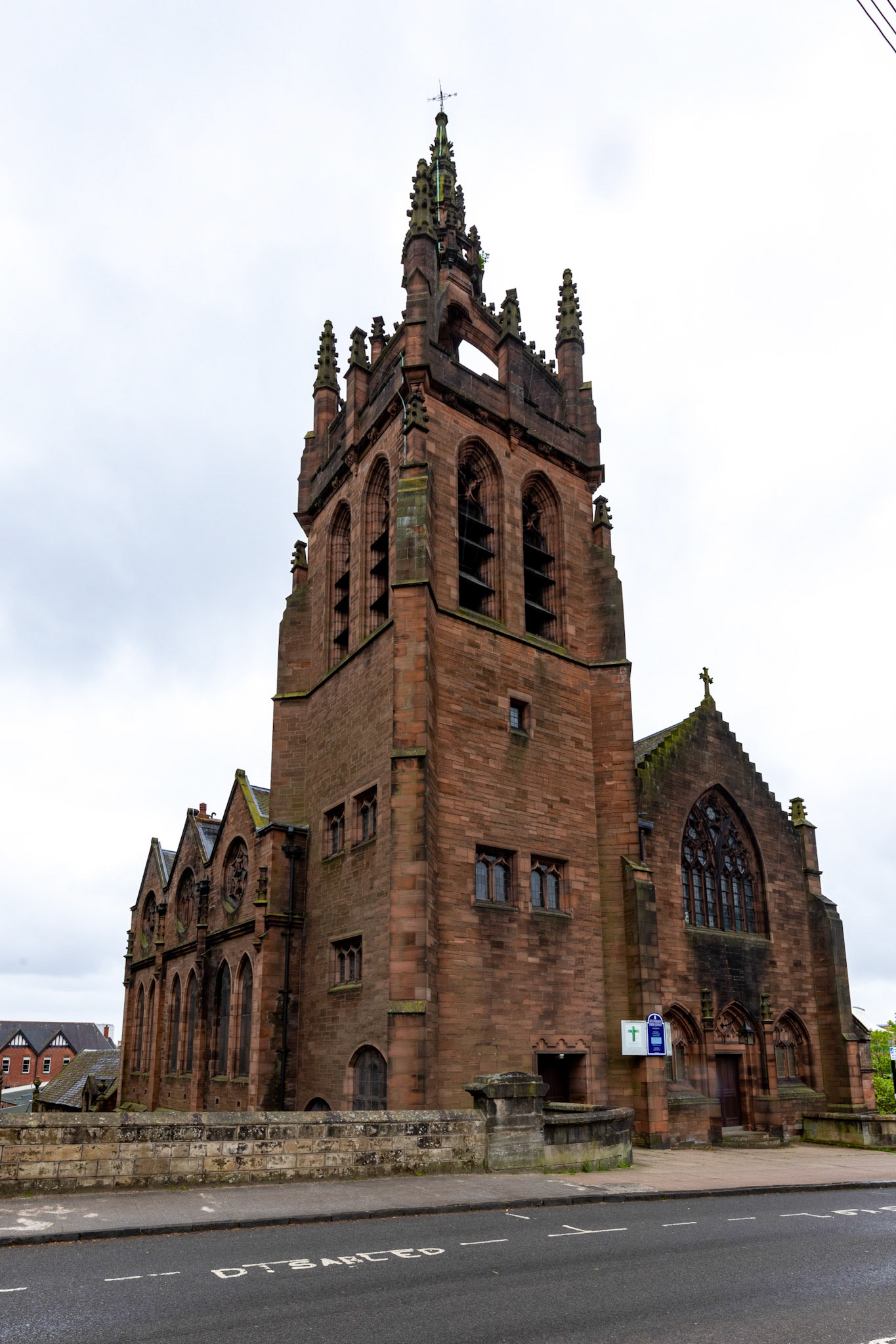 62 BELMONT STREET, 93 AND 99 GARRIOCHMILL ROAD, KELVIN STEVENSON MEMORIAL CHURCH (CHURCH OF SCOTLAND) AND CARETAKER'S HOUSE