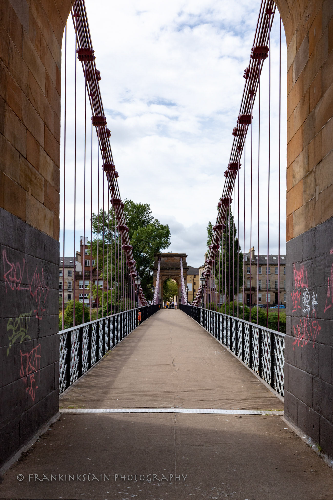 SOUTH PORTLAND STREET, SUSPENSION BRIDGE