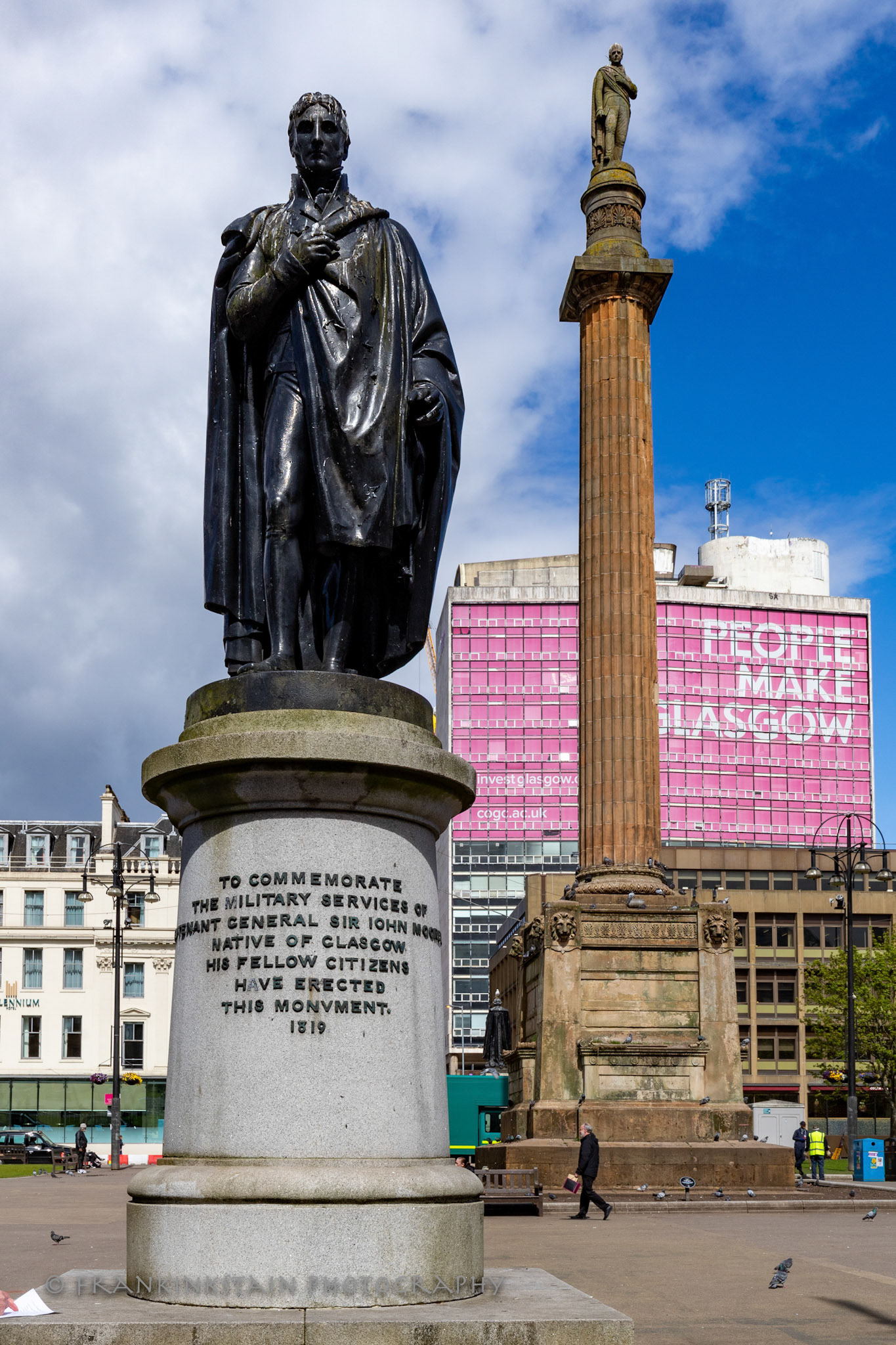 SIR JOHN MOORE STATUE, GEORGE SQ.