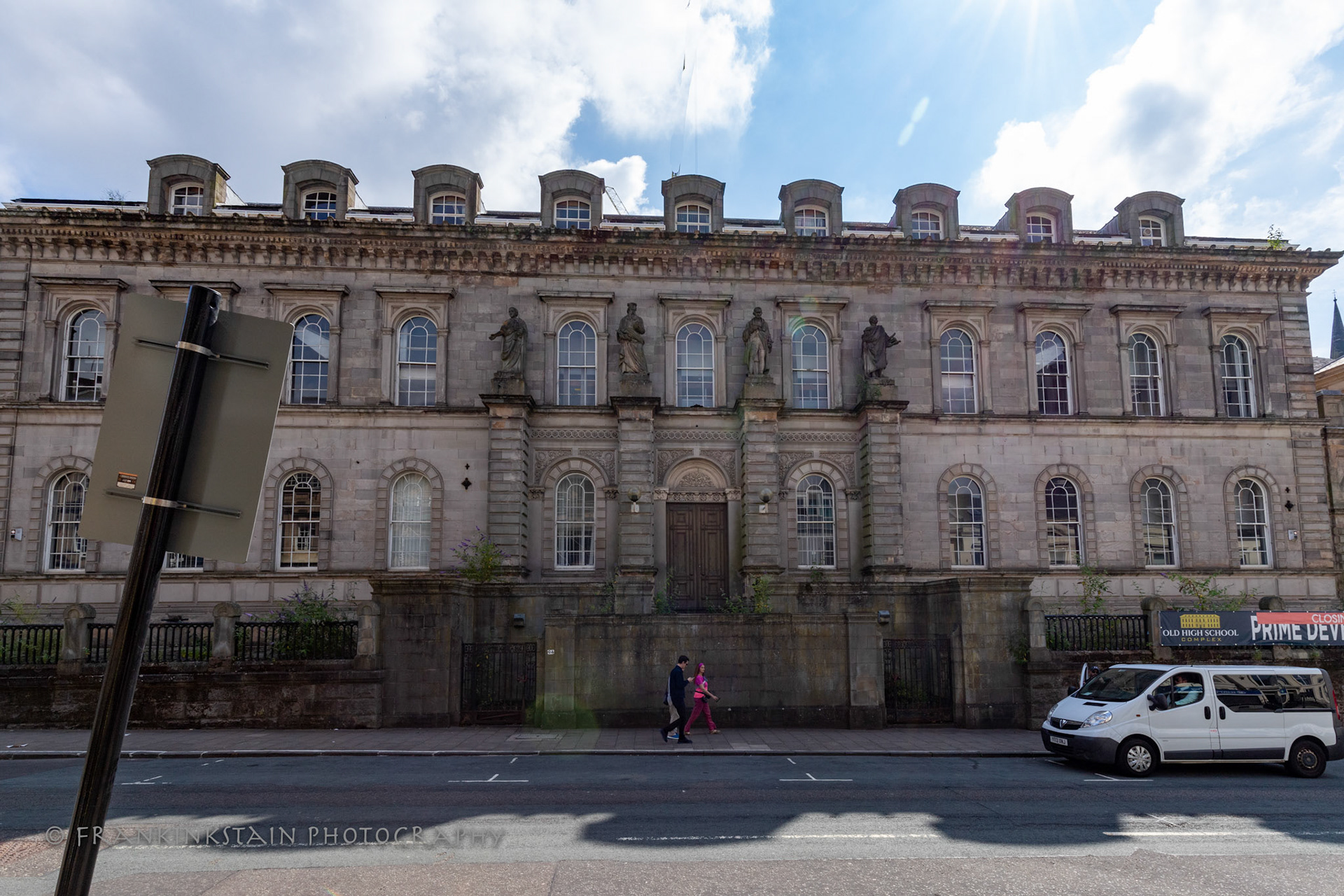 120, ELMBANK STREET WITH 71-83 (ODD NOS) HOLLAND STREET AND LODGES, 59, 61 HOLLAND STREET, GATES AND RETAINING WALLS