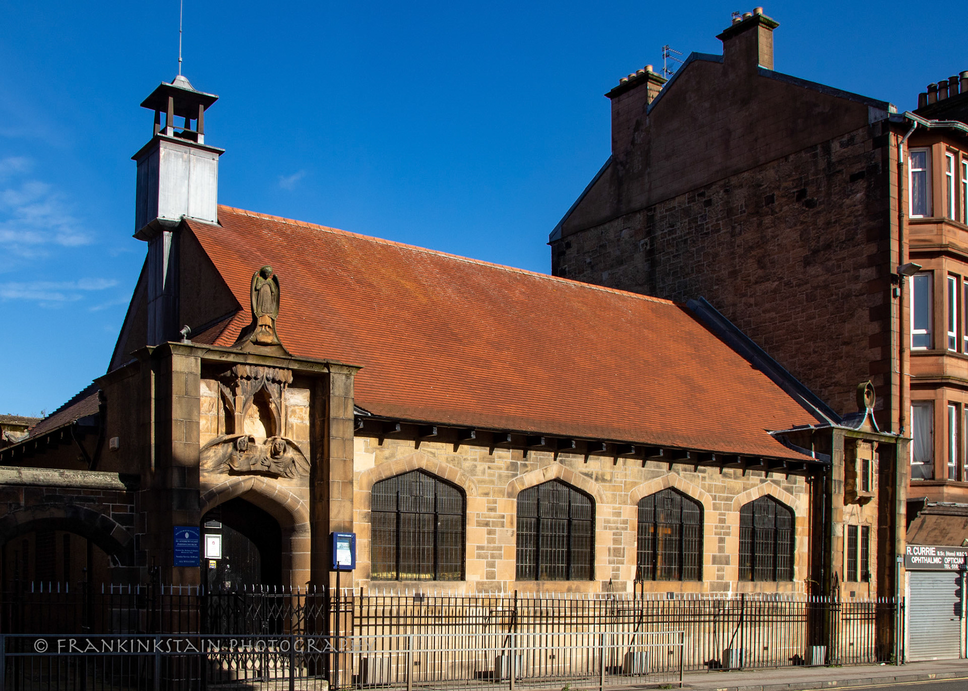 ST ANDREW'S EAST CHURCH HALL AND RAILINGS
