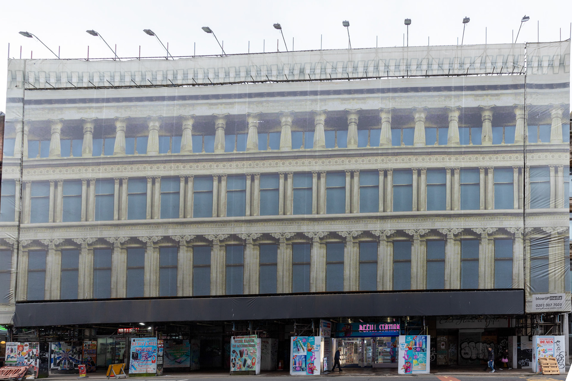 84-100 (EVEN NOS) UNION STREET - EGYPTIAN HALLS [SCAFFOLDING SINCE 2009