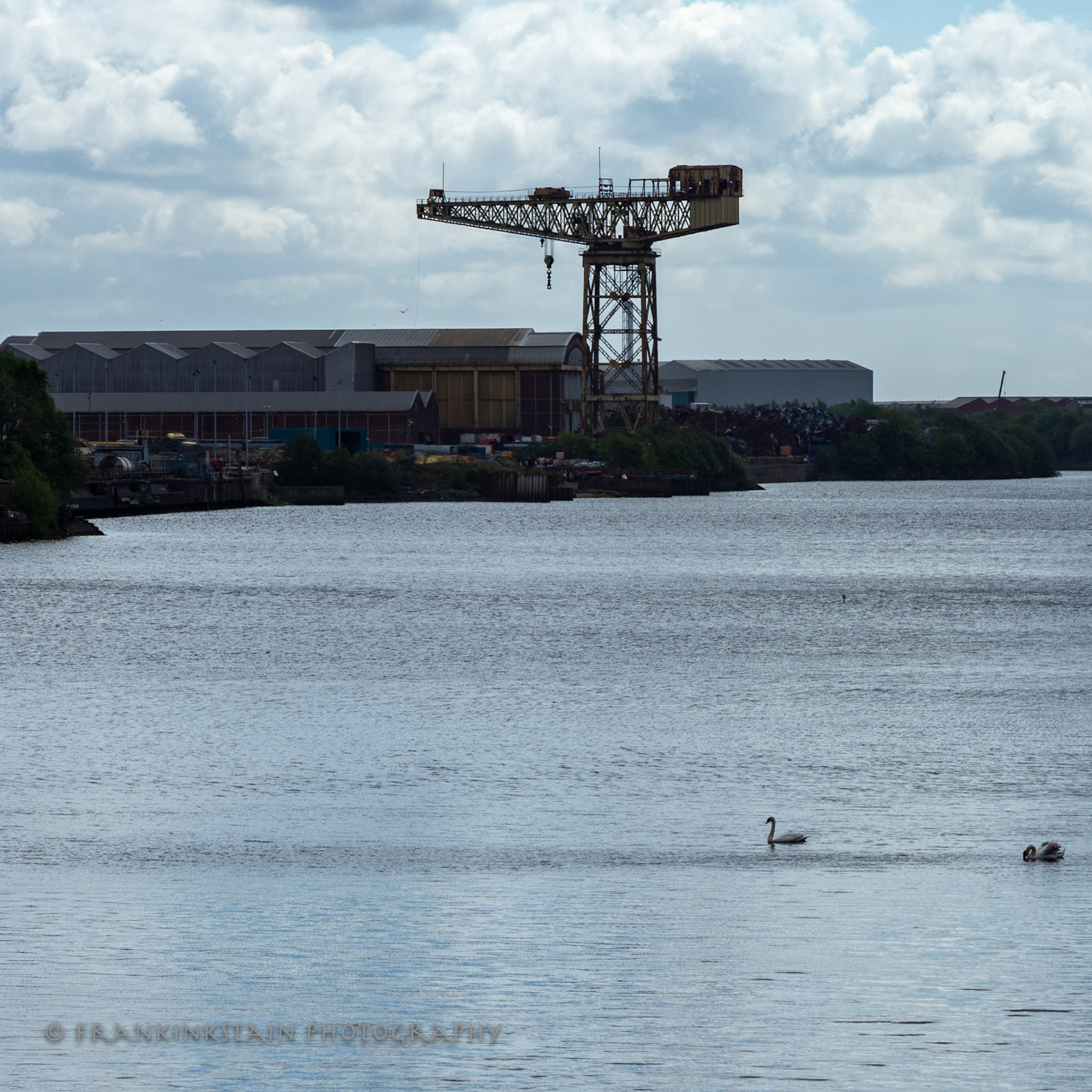 NORTH BRITISH ENGINE WORKS AND QUAYSIDE TITAN CRANE