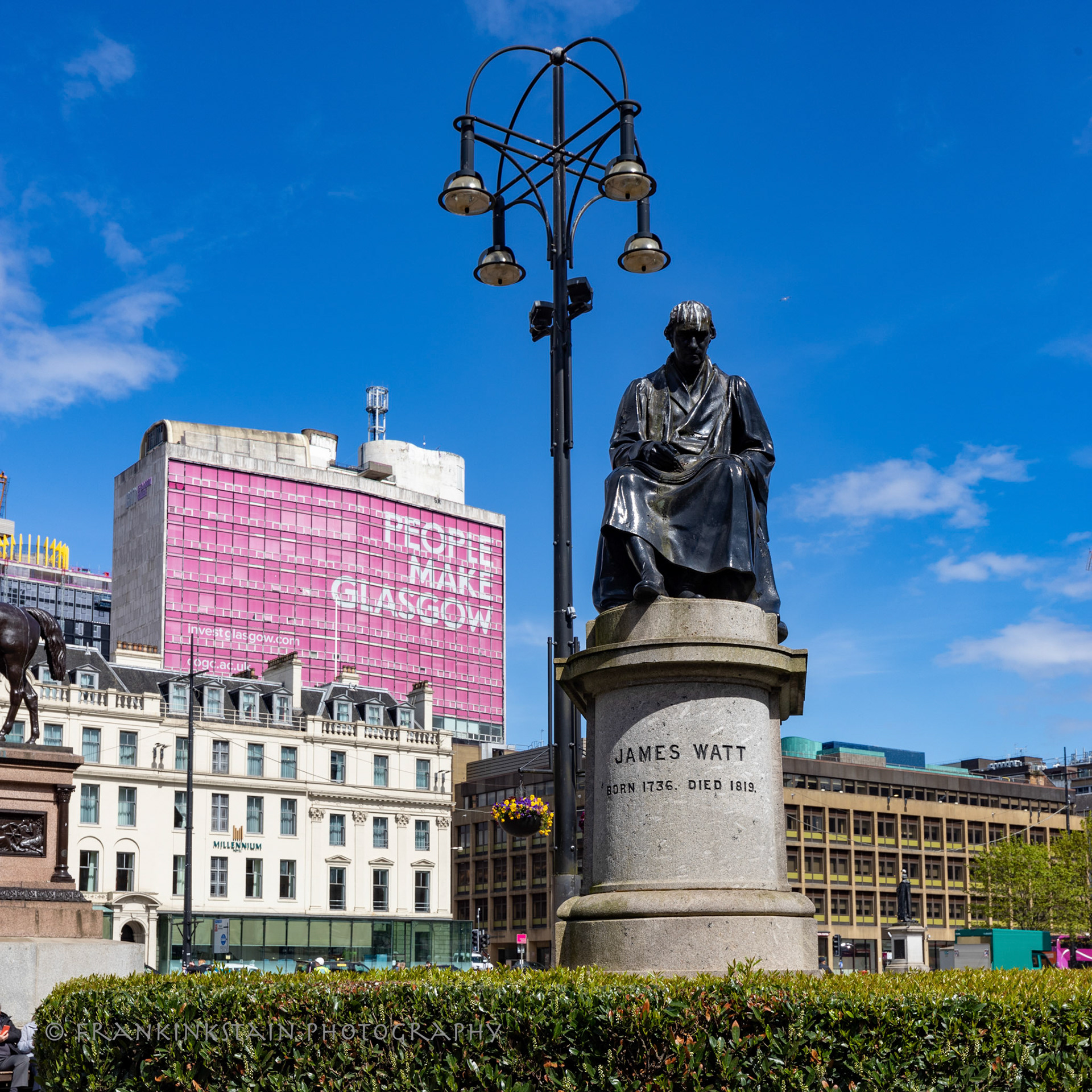 GEORGE SQUARE, JAMES WATT STATUE
