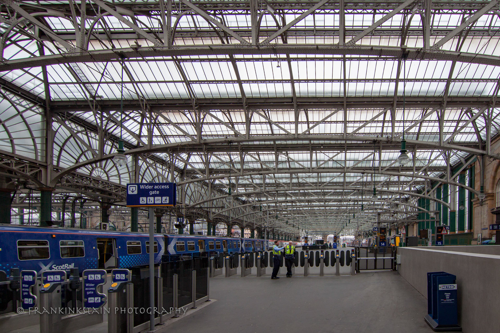 Glasgow Central - glass roof