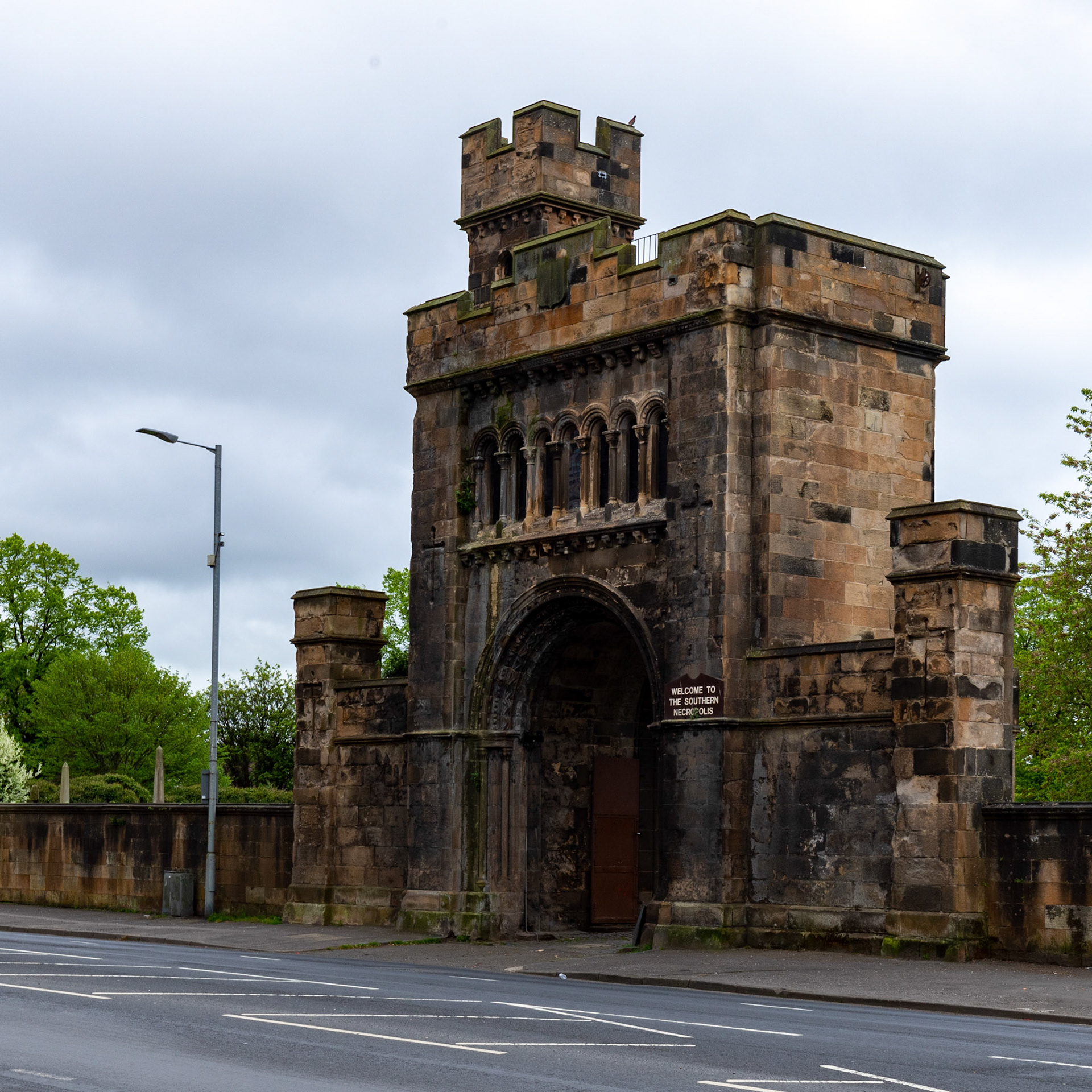 316 CALEDONIA ROAD, RUTHERGLEN ROAD, SOUTHERN NECROPOLIS LODGE
