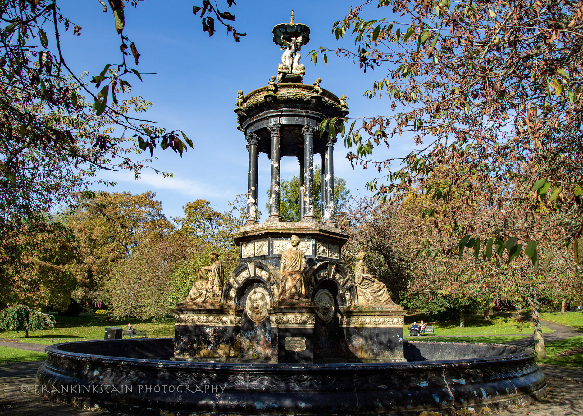 ALEXANDRA PARK, CAST-IRON FOUNTAIN