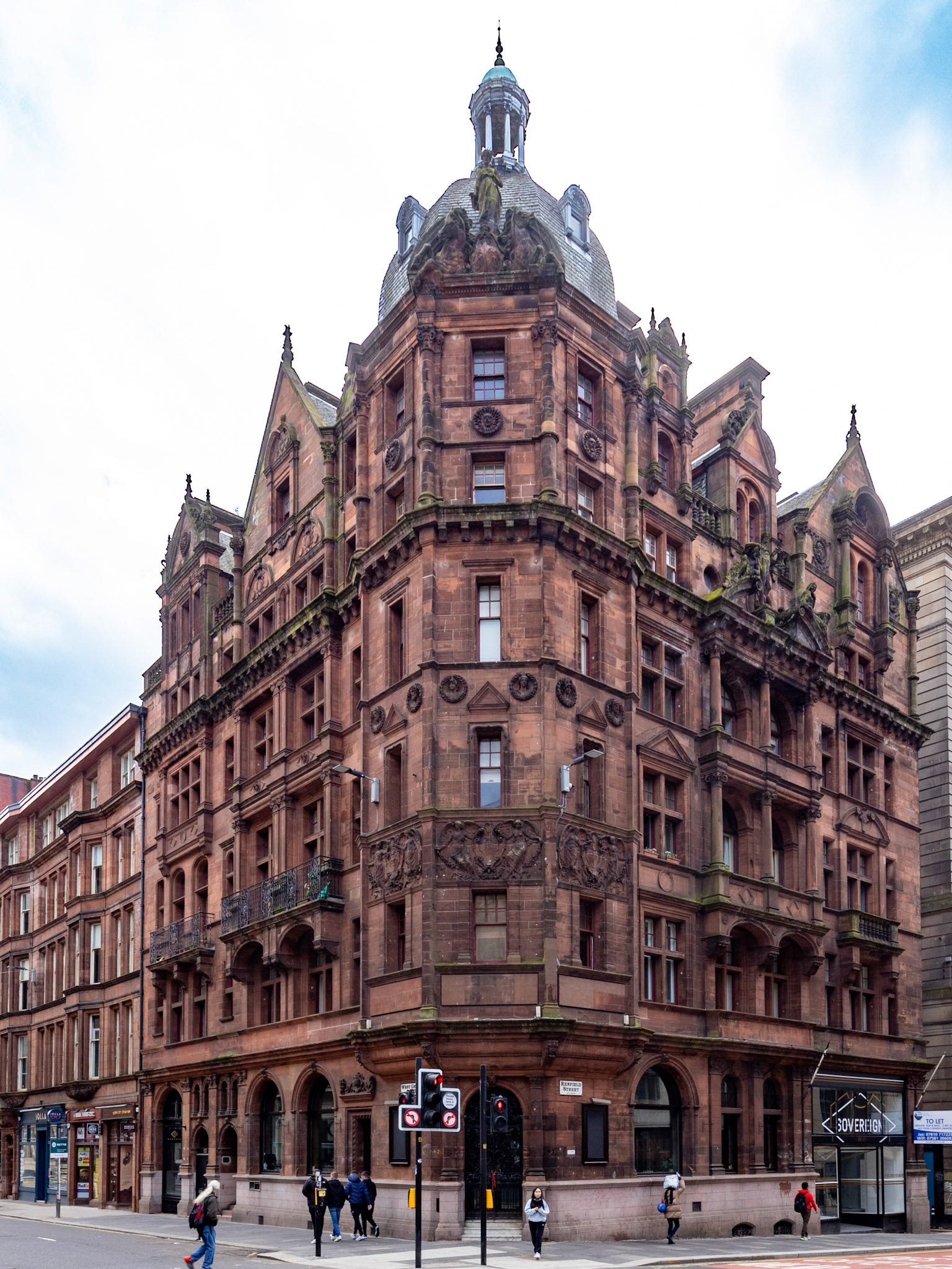 117, 121 WEST GEORGE STREET AND 38-42 (EVEN NOS) RENFIELD STREET, (FORMER SUN LIFE BUILDING)