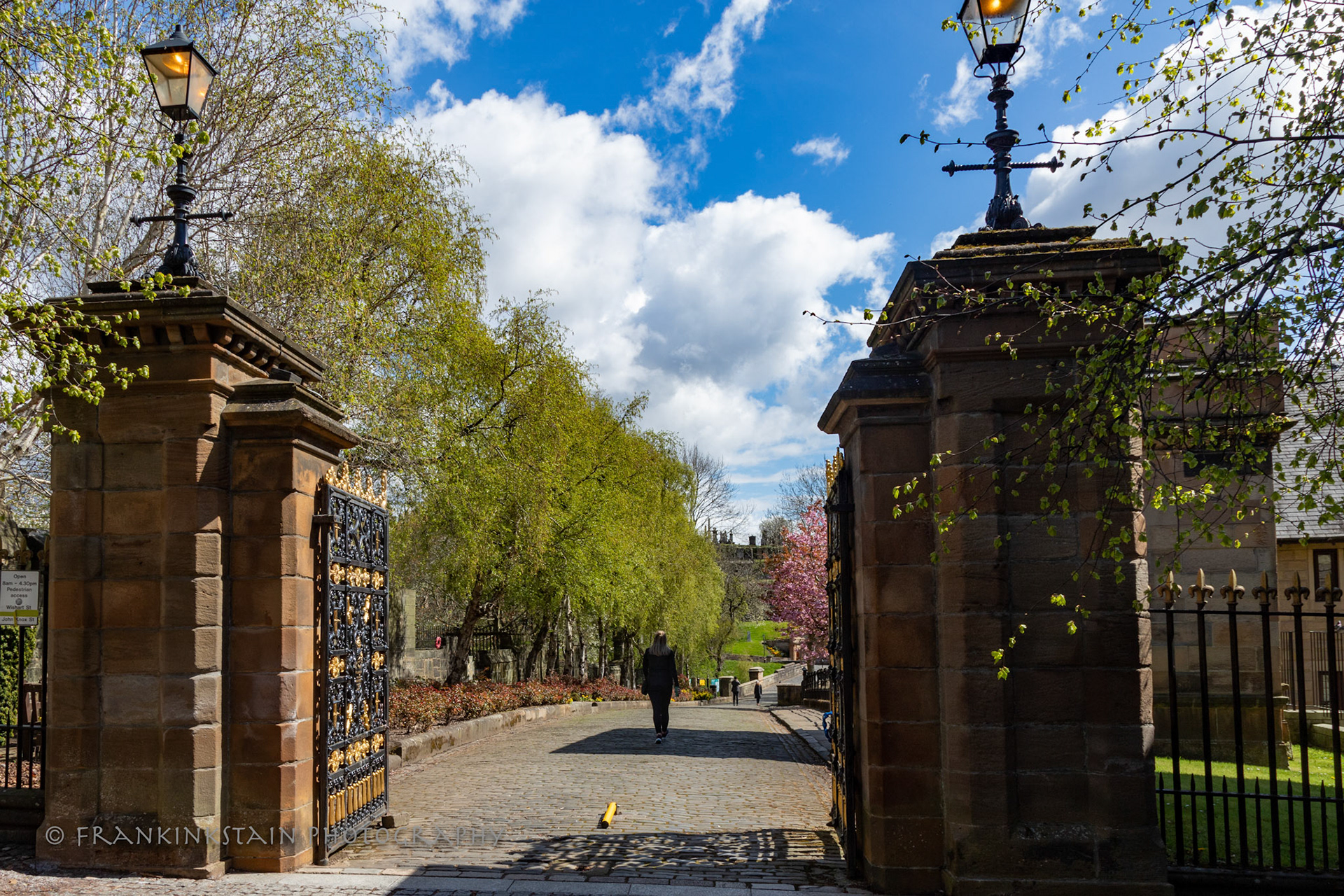 CATHEDRAL SQUARE, BRIDGE OF SIGHS, GATES, GATEPIERS, AND LODGE TO BRIDGE OF SIGHS