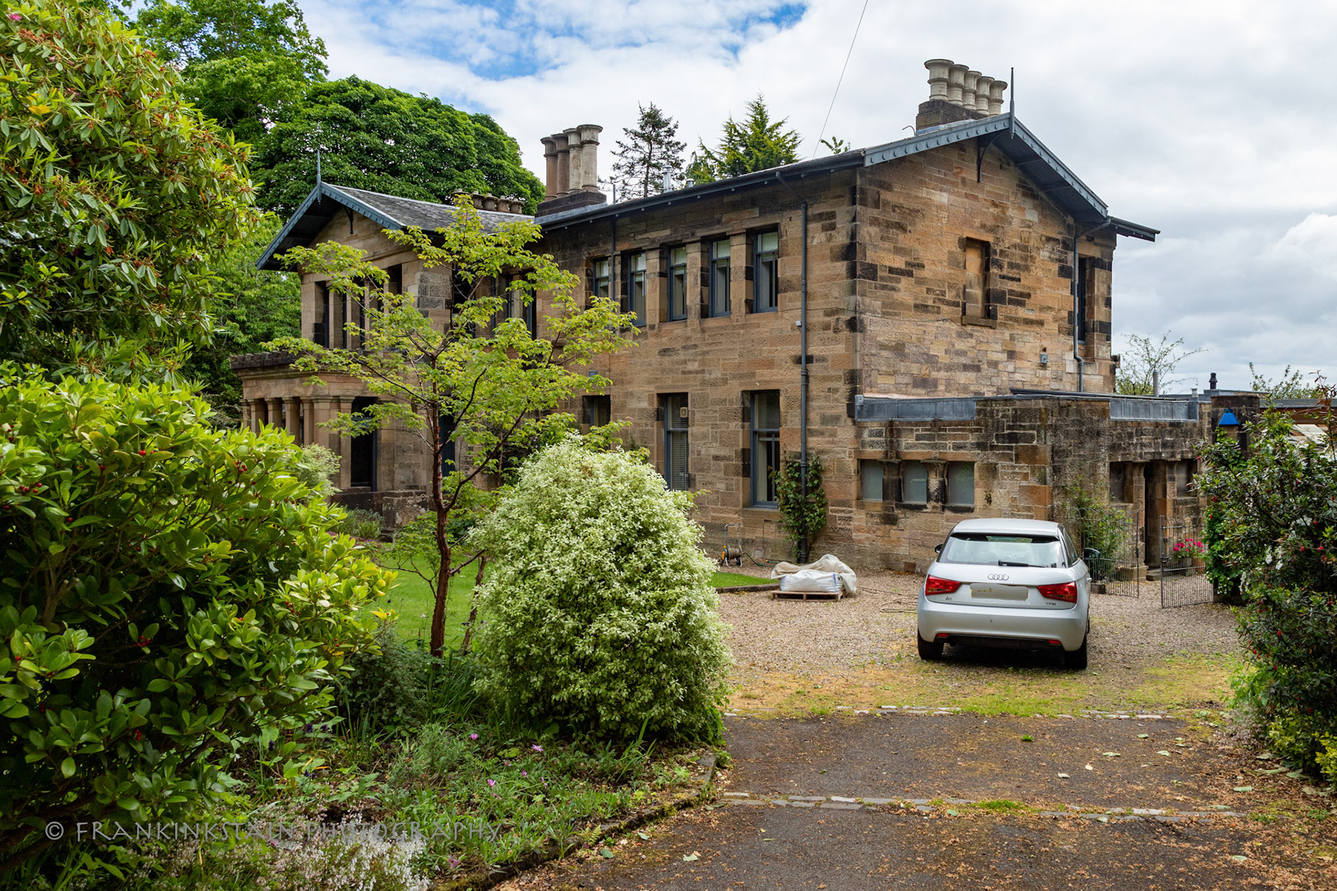 ALEXANDER "GREEK" THOMSON - Double villa, ingeniously composed with identical opposing elevations