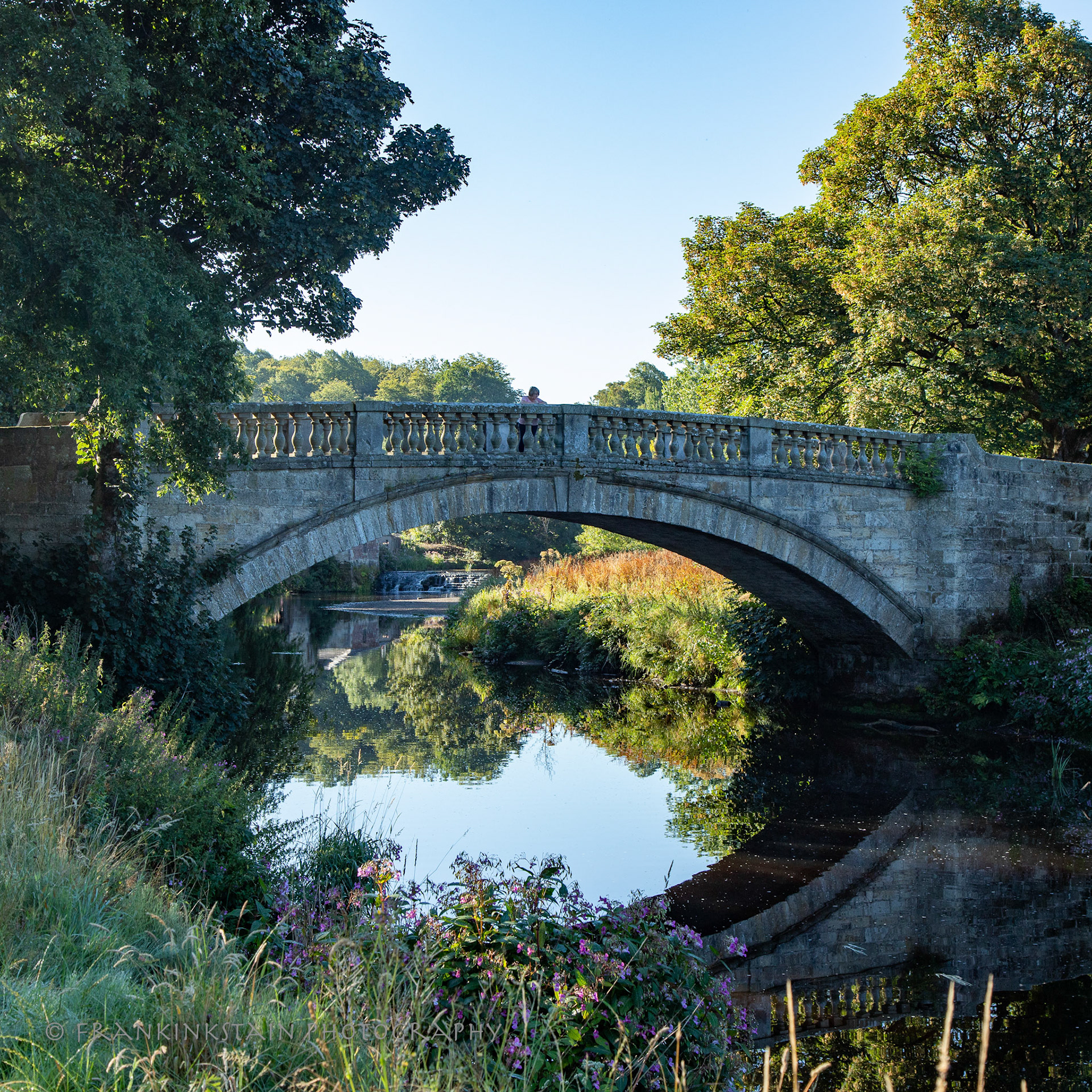 POLLOK HOUSE, BRIDGE OVER WHITE CART WATER