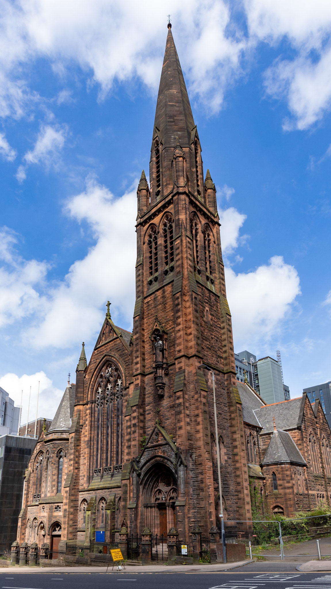 St Columba Gaelic Church, 300 St Vincent Street including adjoining church hall