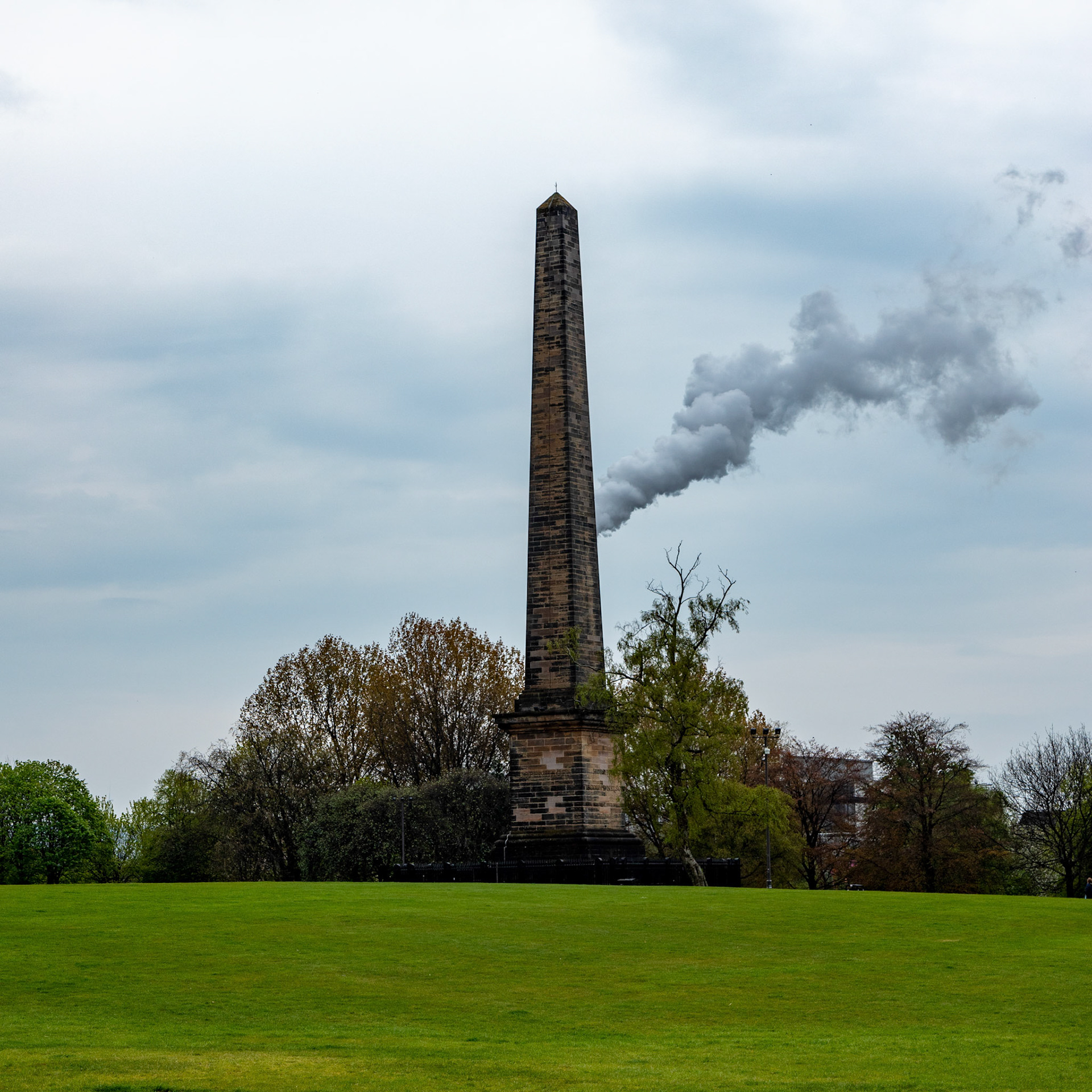 GLASGOW GREEN, NELSON MONUMENT