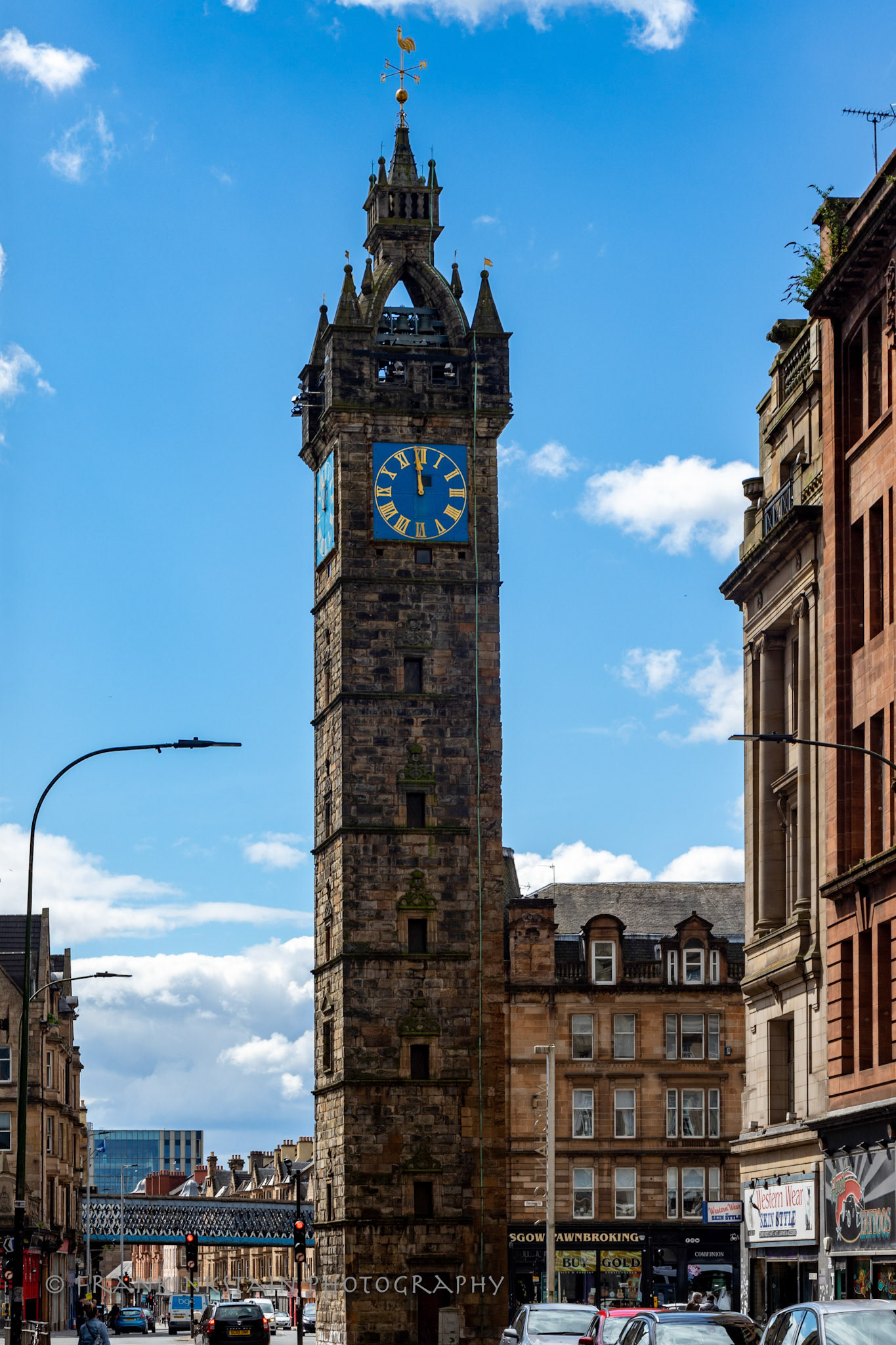 GLASGOW CROSS THE TOLBOOTH STEEPLE