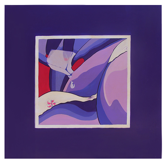 Fruit of Love: 2007 - Acrylic & Oil on canvas 90x90cm 