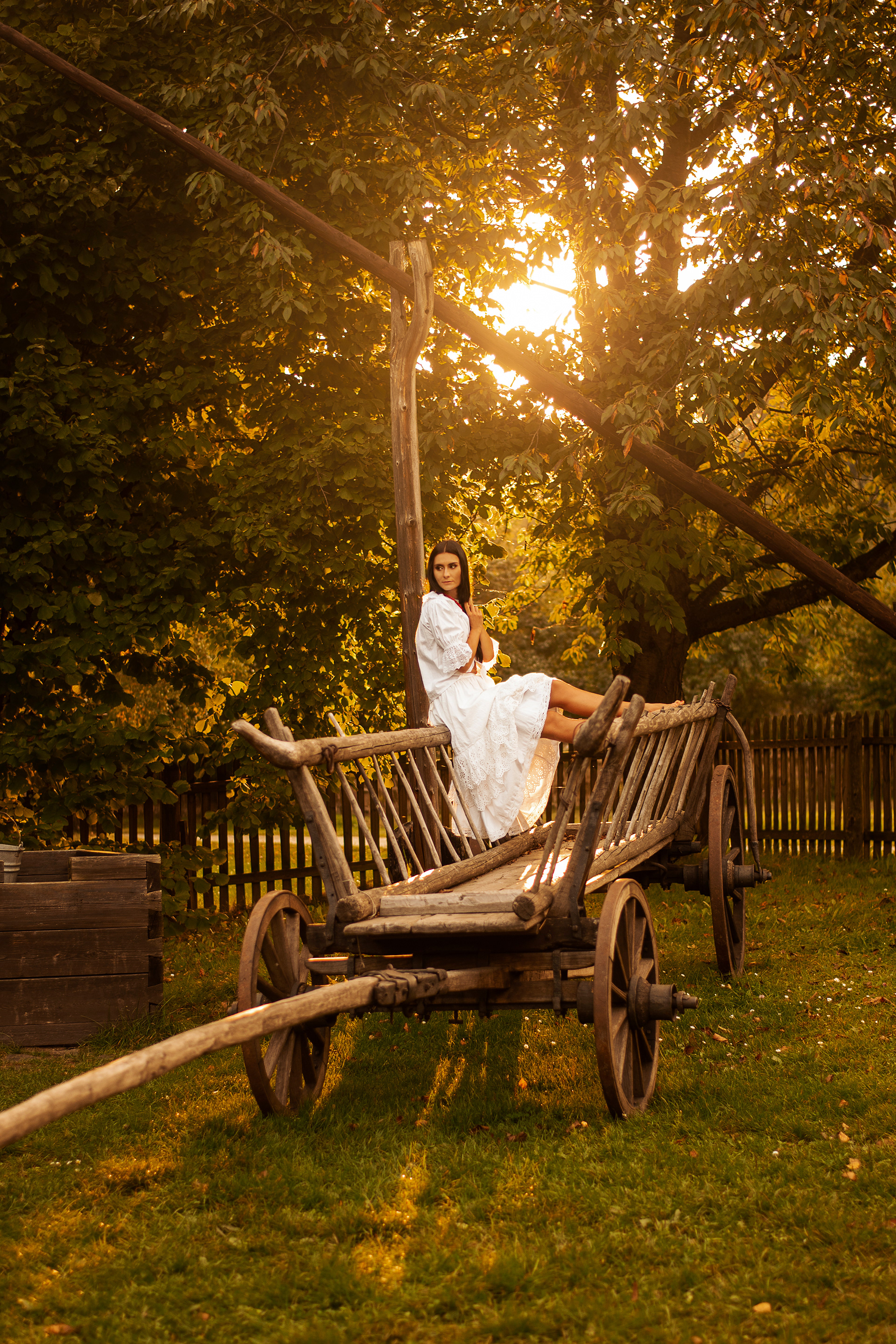 Sesja modowa w plenerze