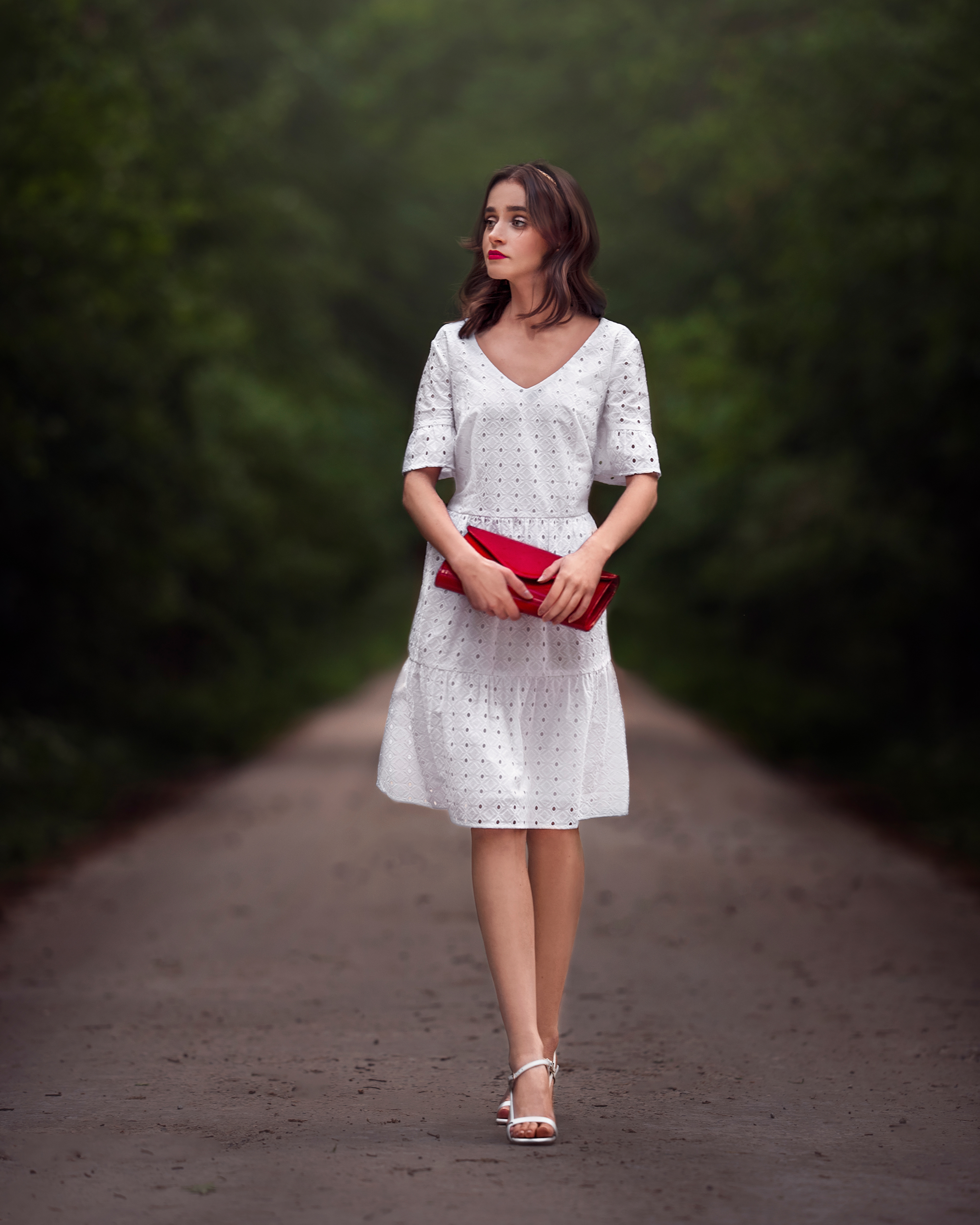 Sesja modowa w plenerze