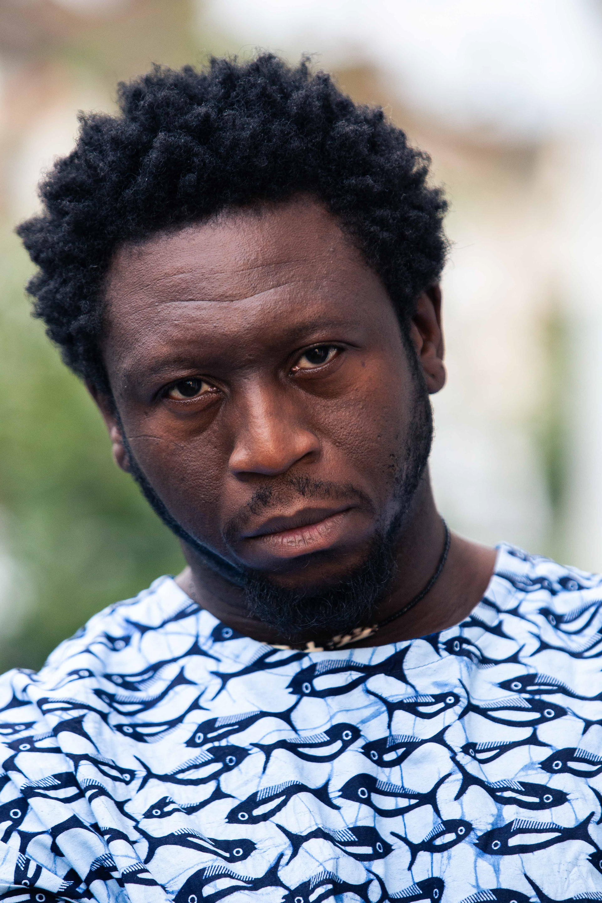 Actor Yinka Awoni from The Hound's Curse.