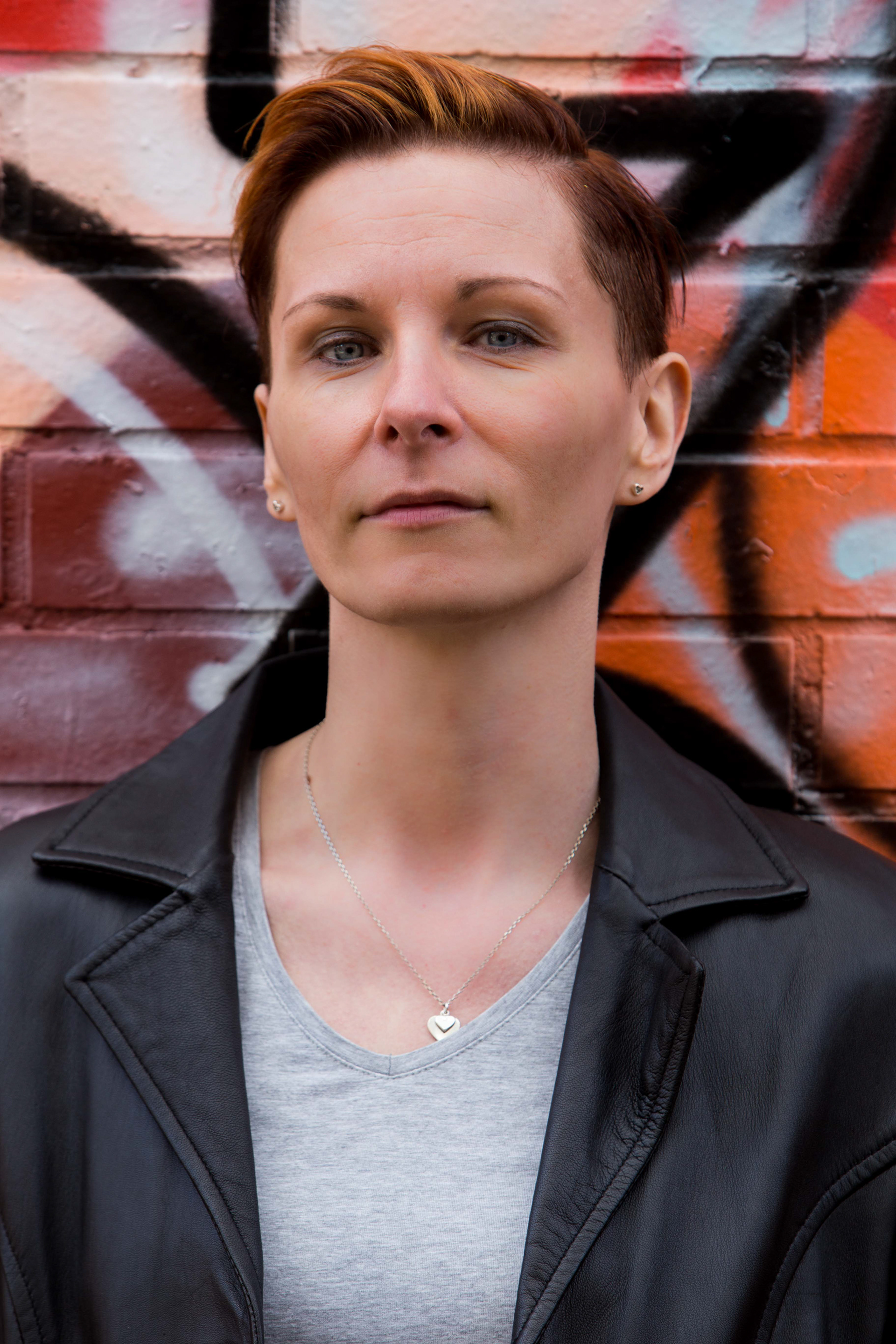 Actor Mel Radloff from Screen Rebels' play, Last Flight of Apollo.