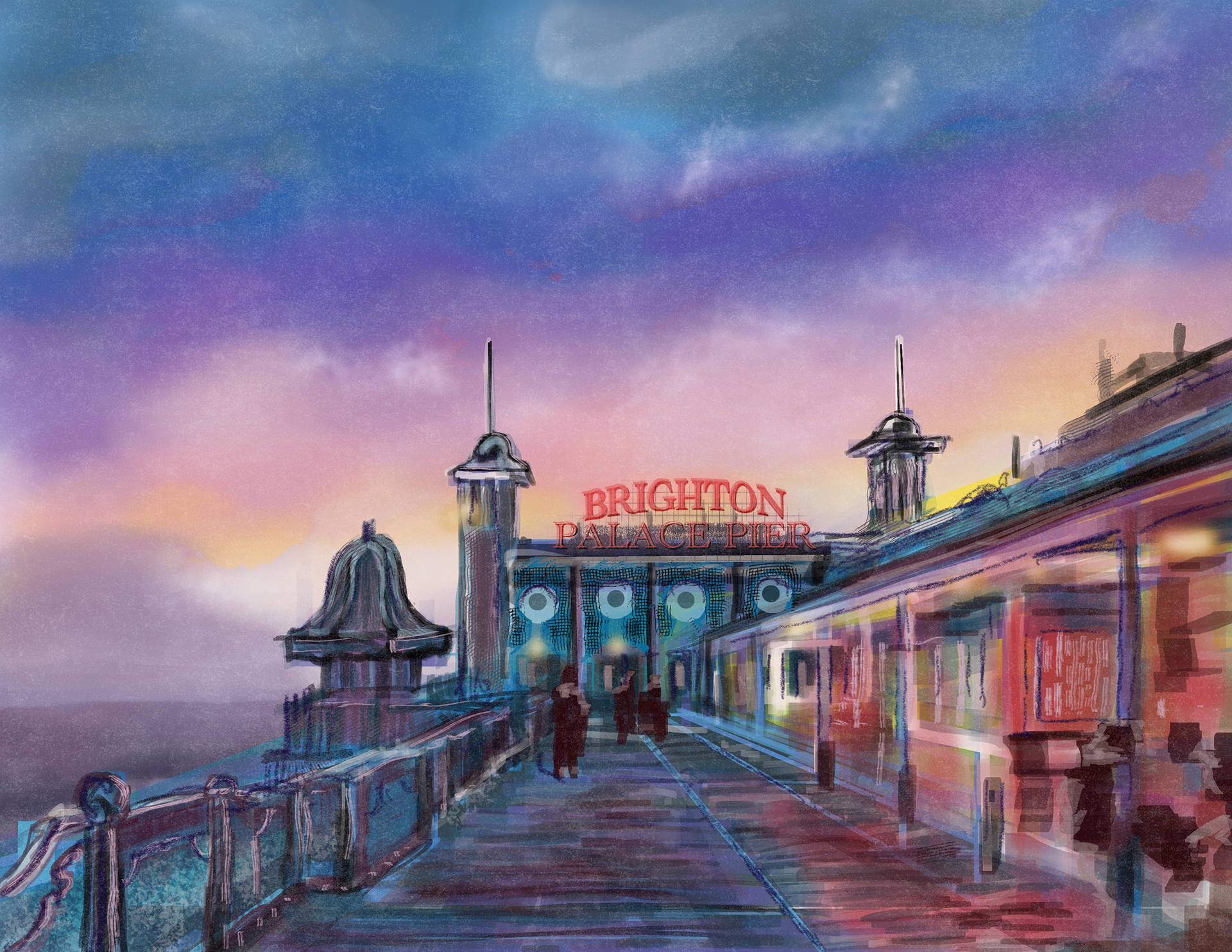 A View of Brighton Pier