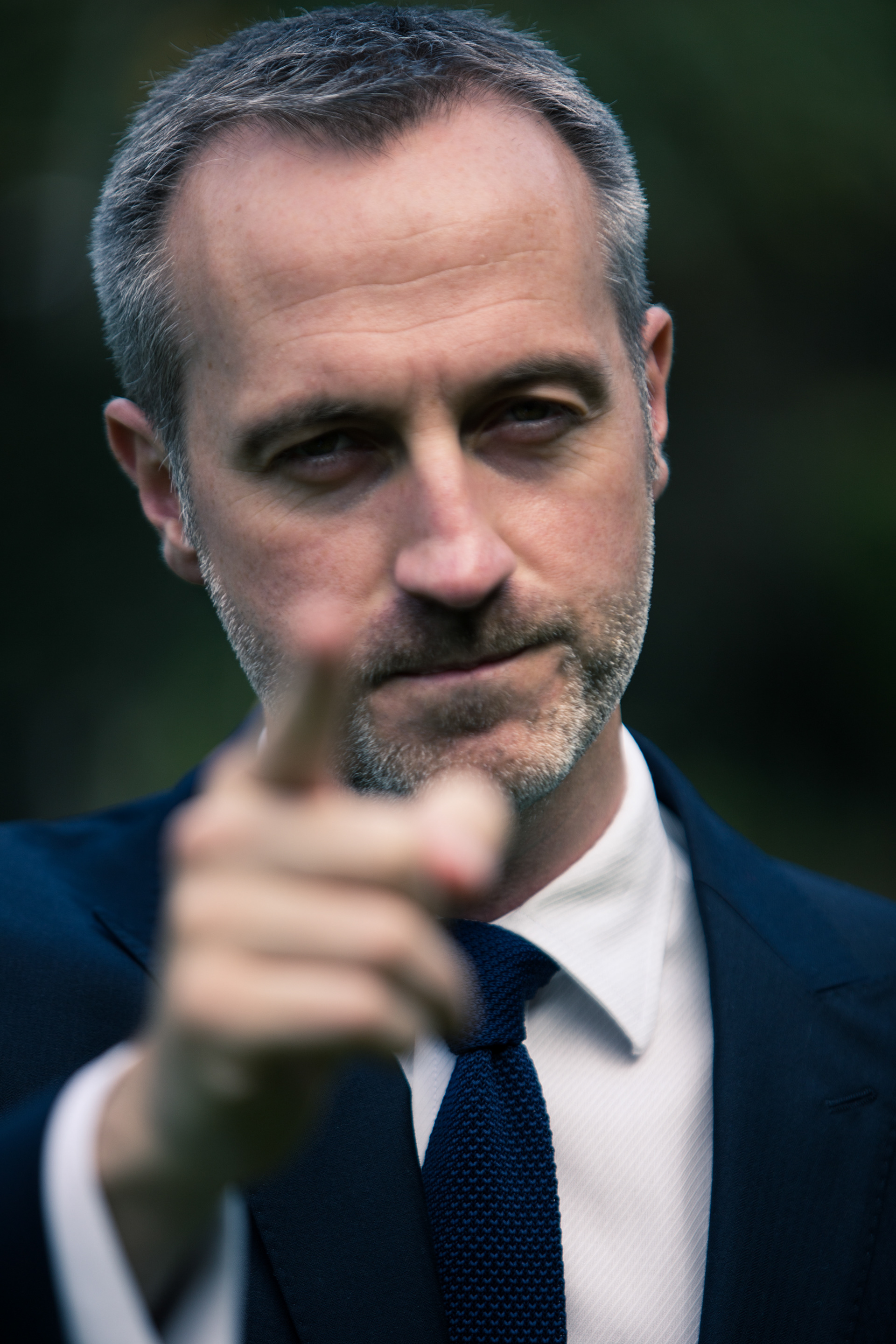 Actor Daniel Jarvis from Screen Rebels' play, Heroine. 