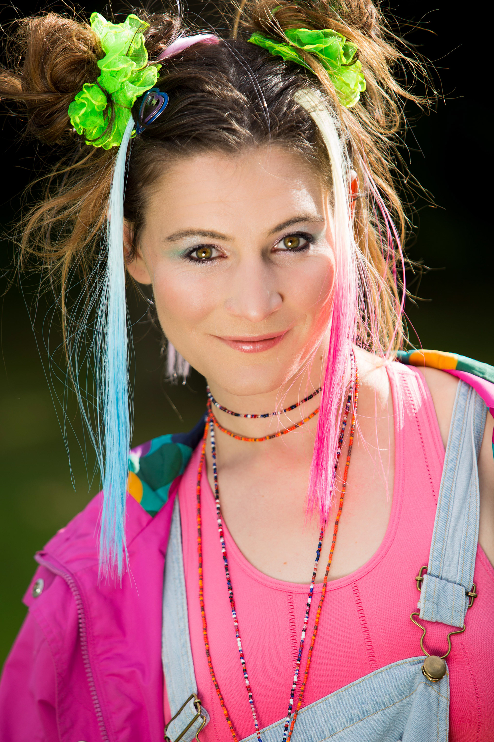 Actor Michelle Zahner from Screen Rebels' play, The Forgotten Skeleton.