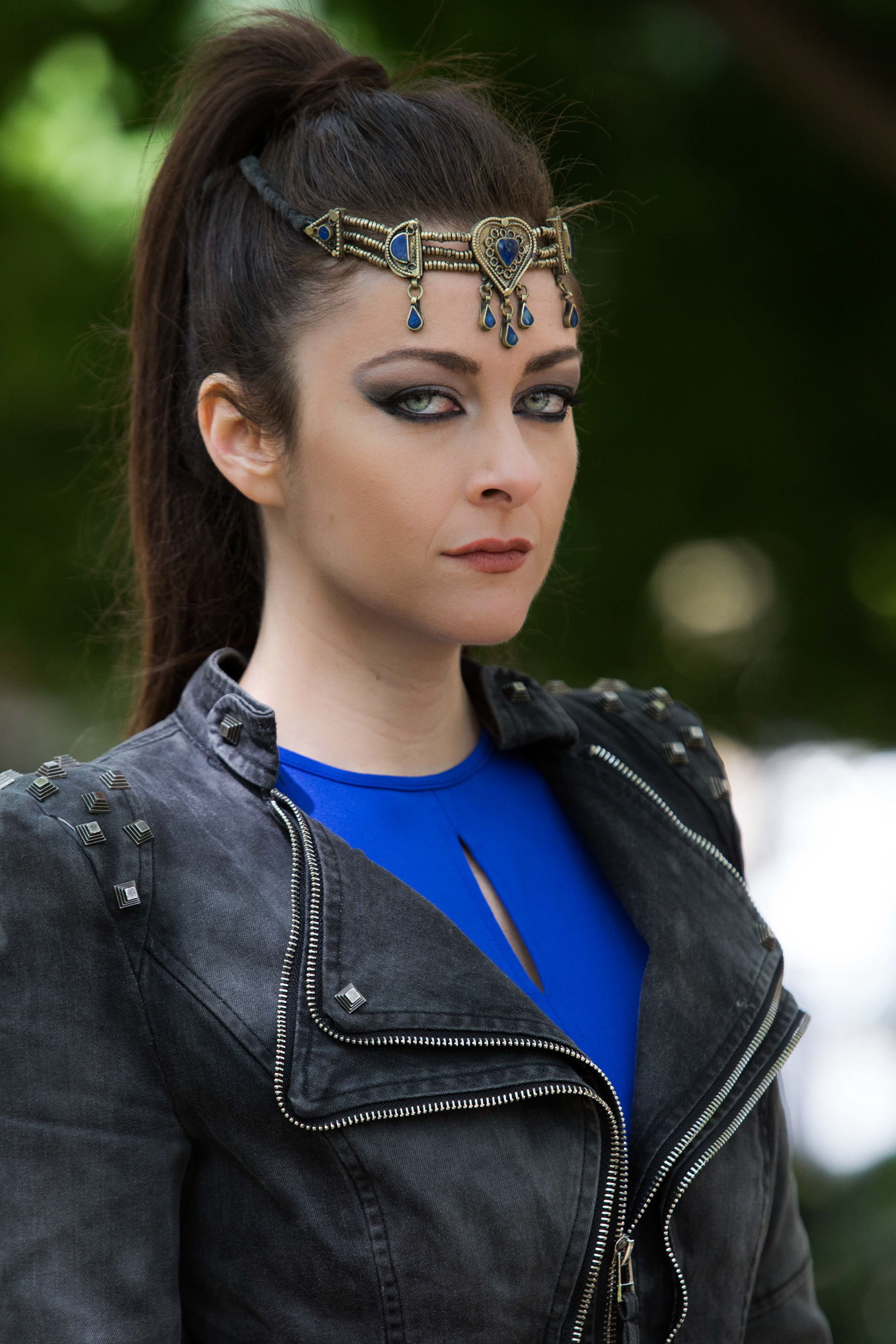 Actor Alida Pantone from Screen Rebels' play, The Two Jacks.