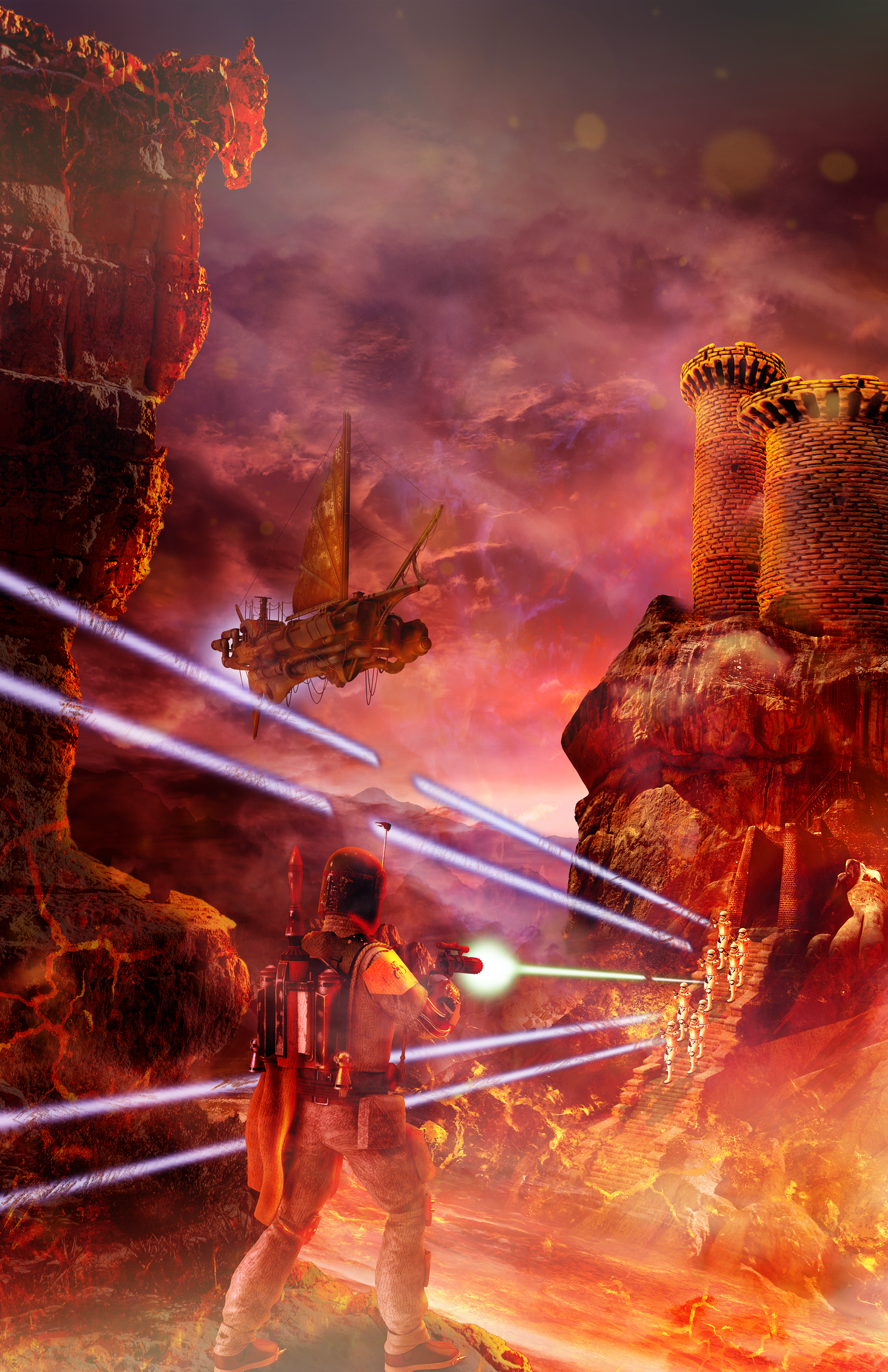 Boba Fett: The Perils of Lava World 