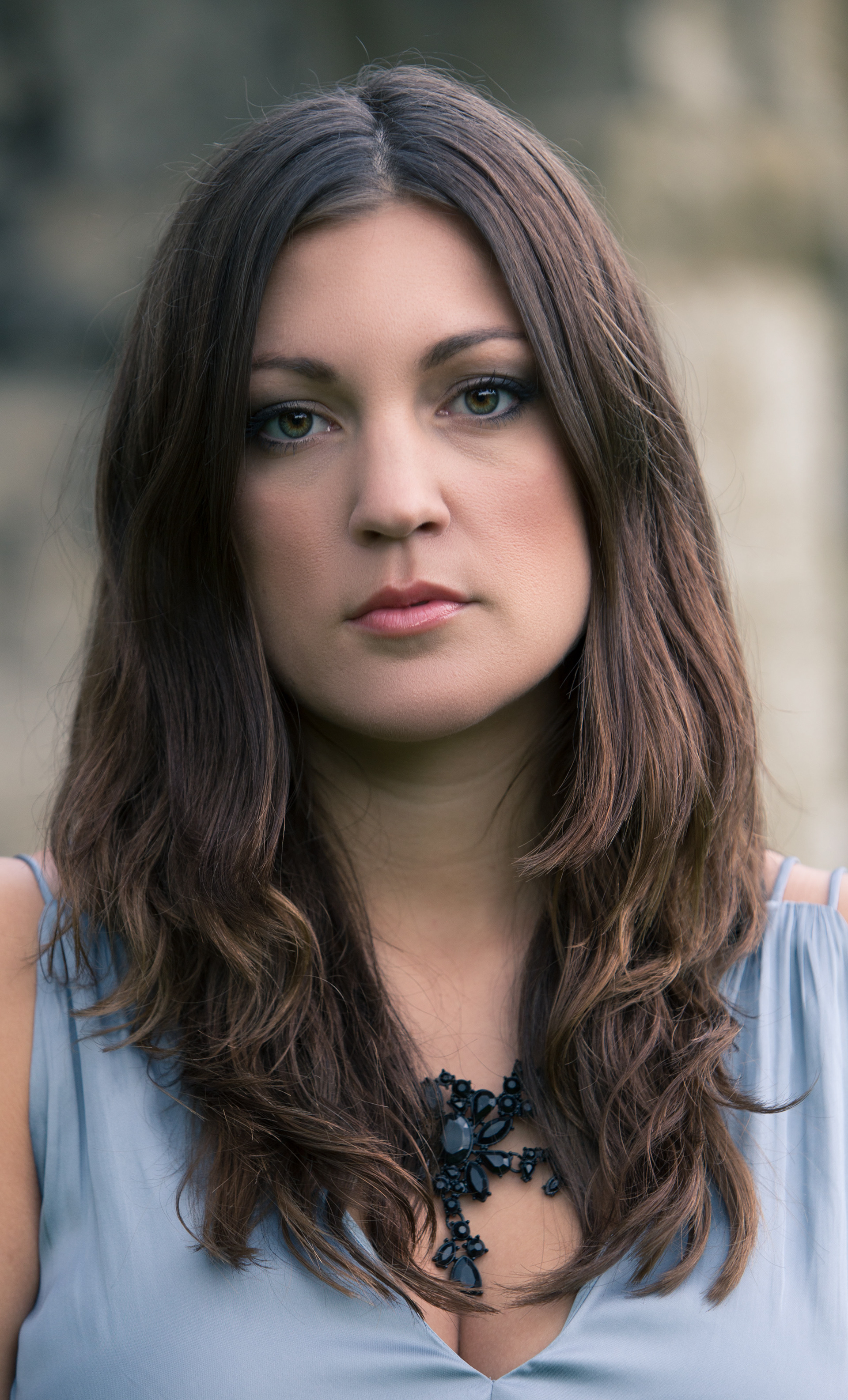 Actor Georgina Parren from Screen Rebels' play, The Devil's Library.
