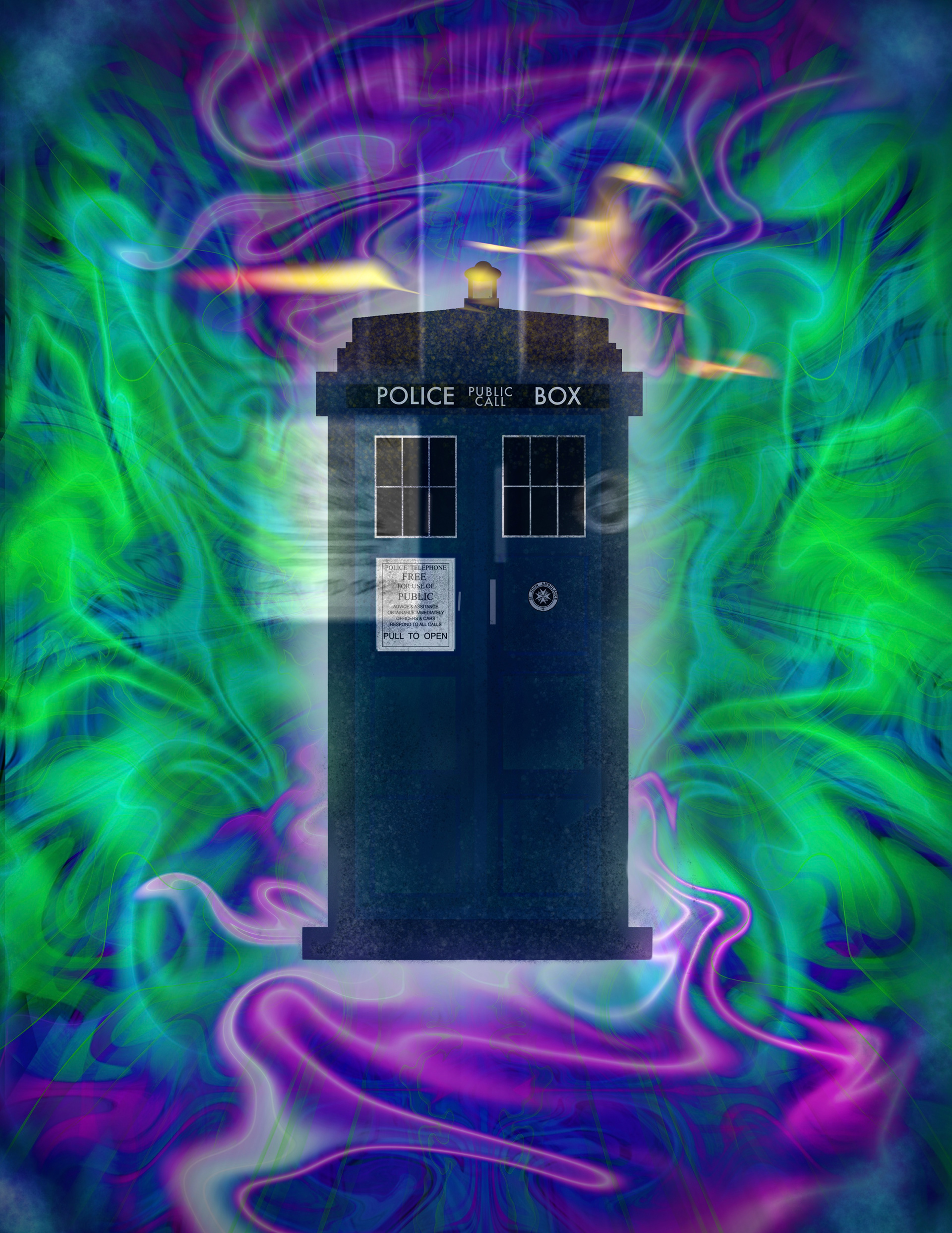 Psychedelic Tardis