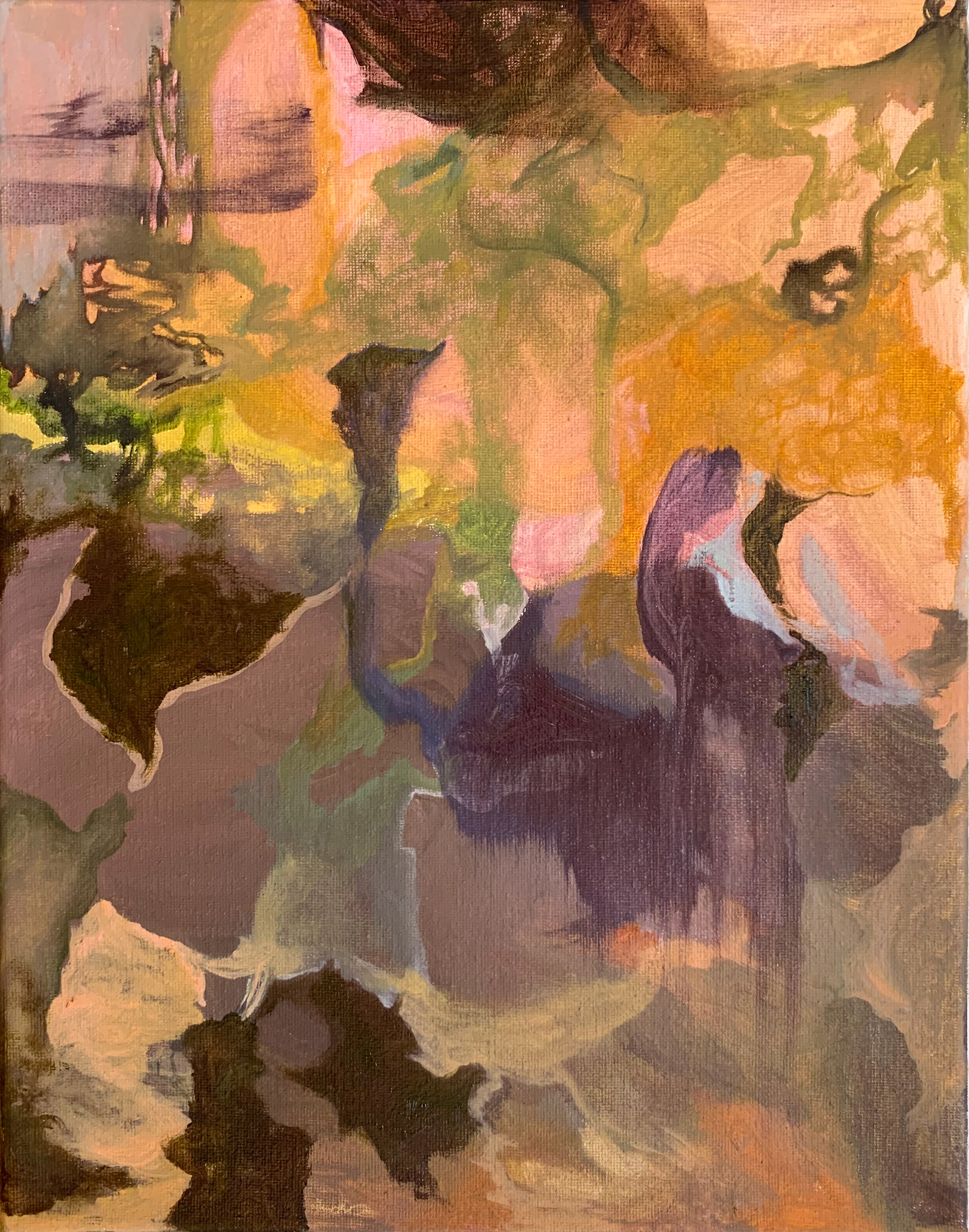 untitled, oil on canvas, 11"x14", 2022