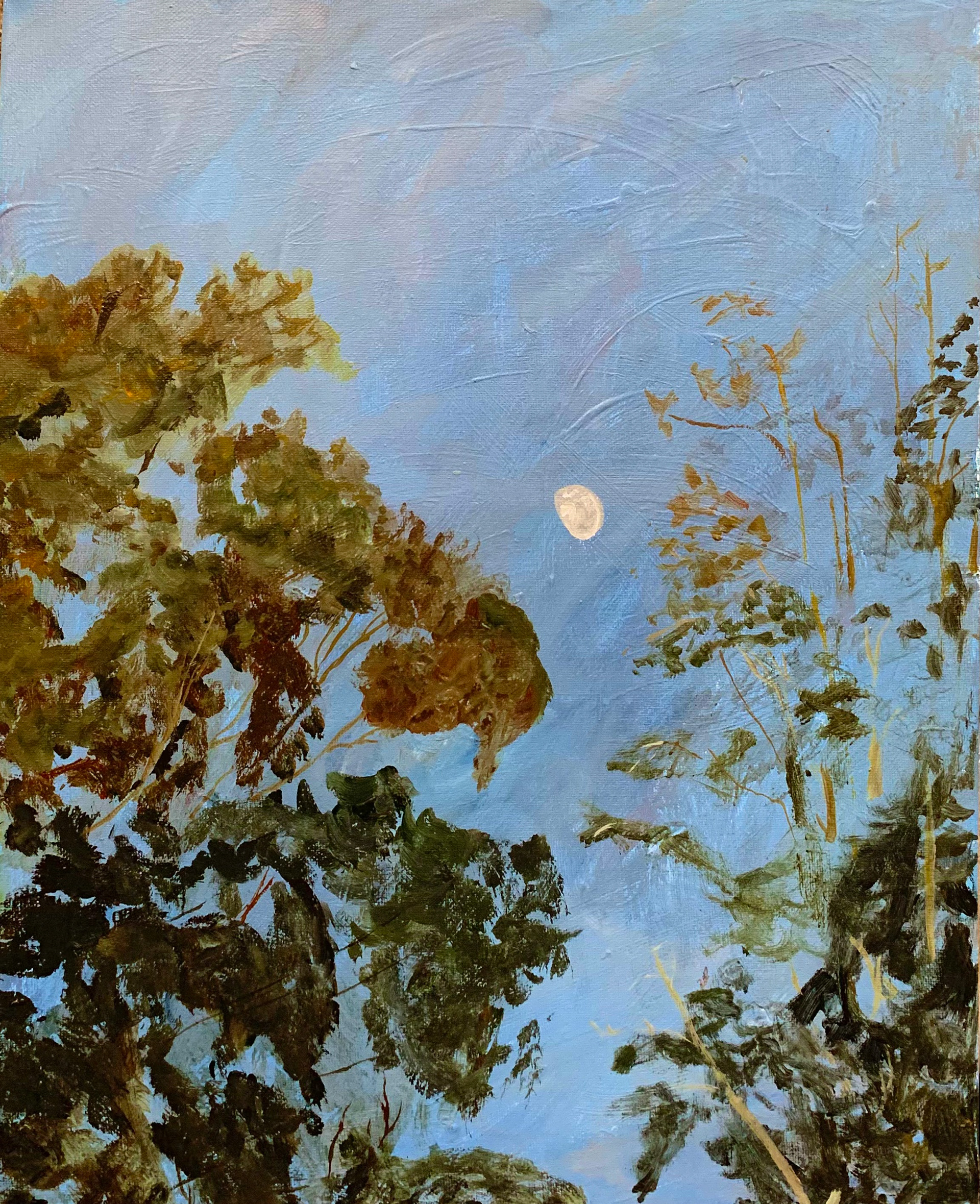 acrylic on canvas, 16"x20", 2023