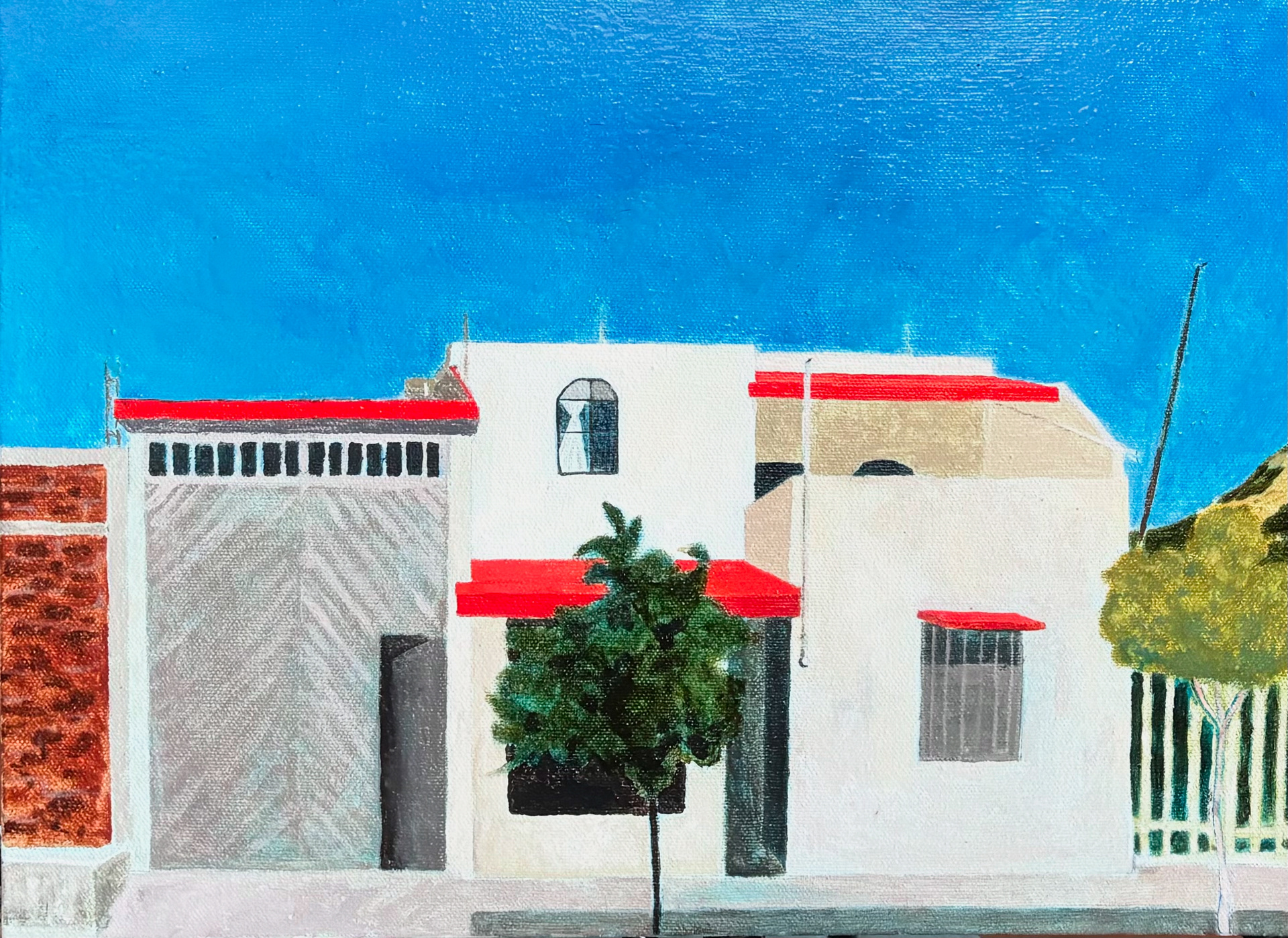 commission for andi, oil on canvas, 16"x12", 2025