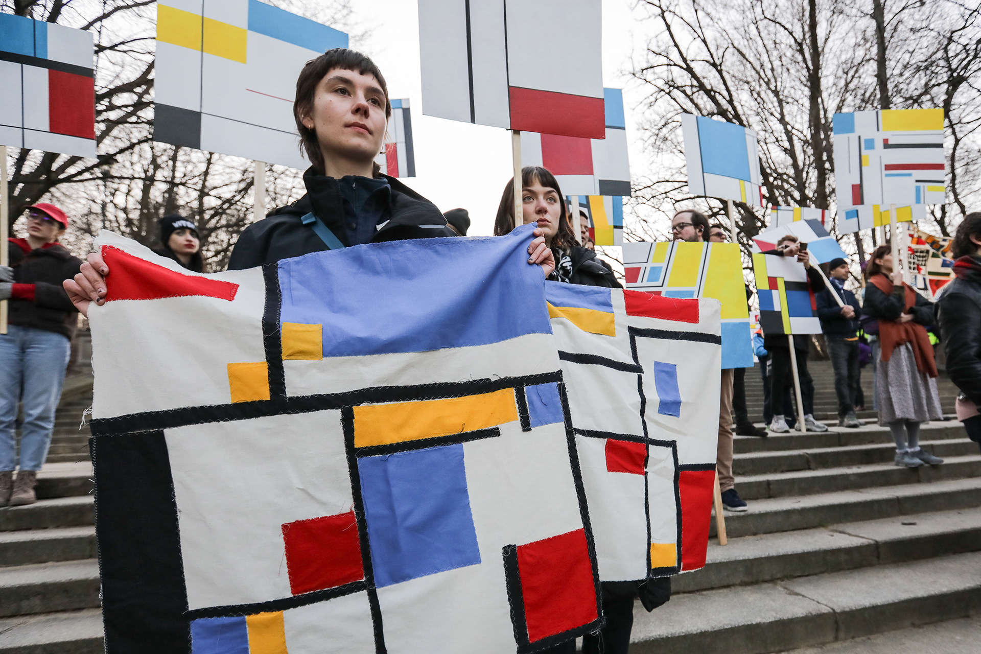 ARTISTS IN AN ACT OF SOLIDARITY WITH UKRAINE - WARSAW, 2022