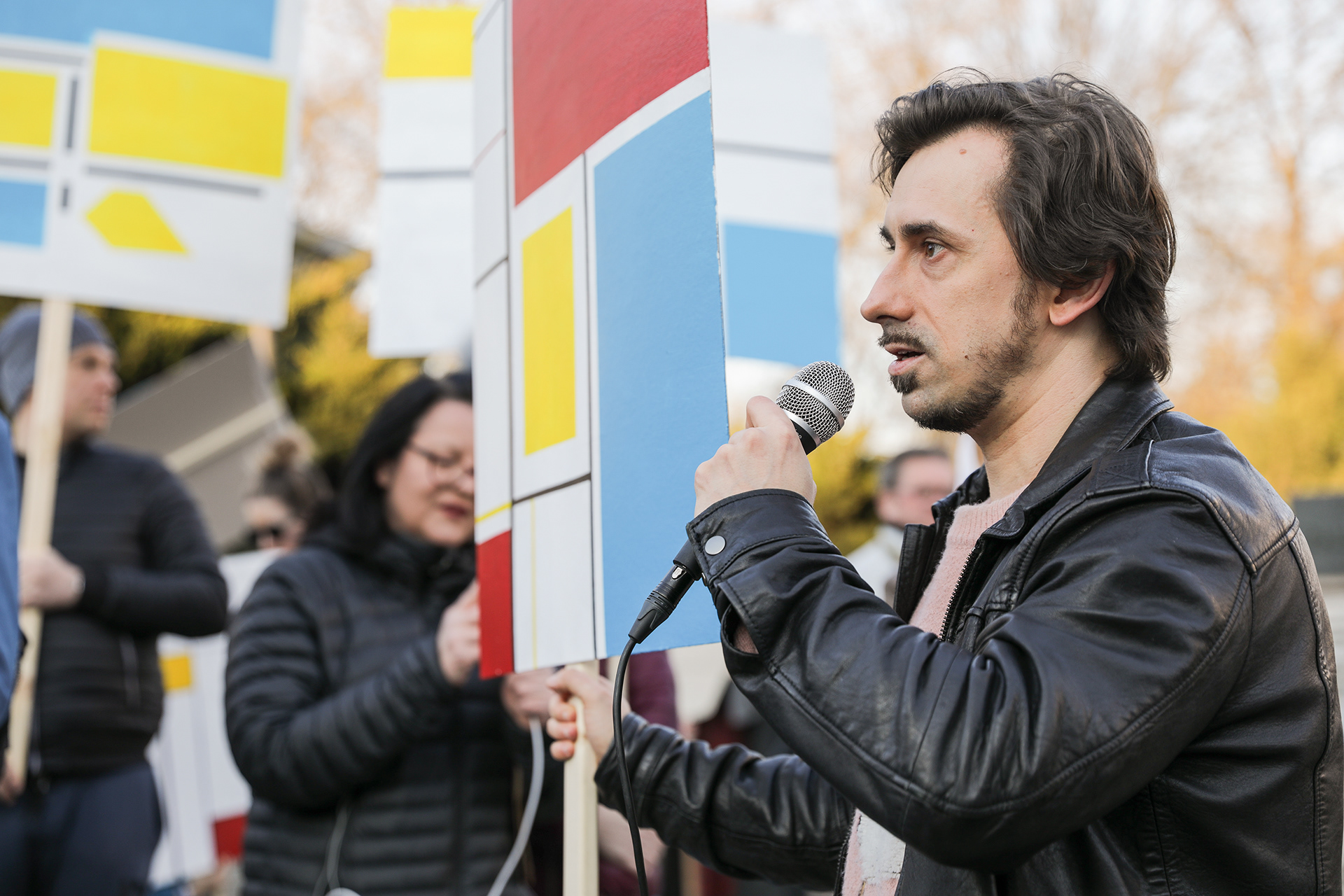 ARTISTS IN AN ACT OF SOLIDARITY WITH UKRAINE - WARSAW, 2022